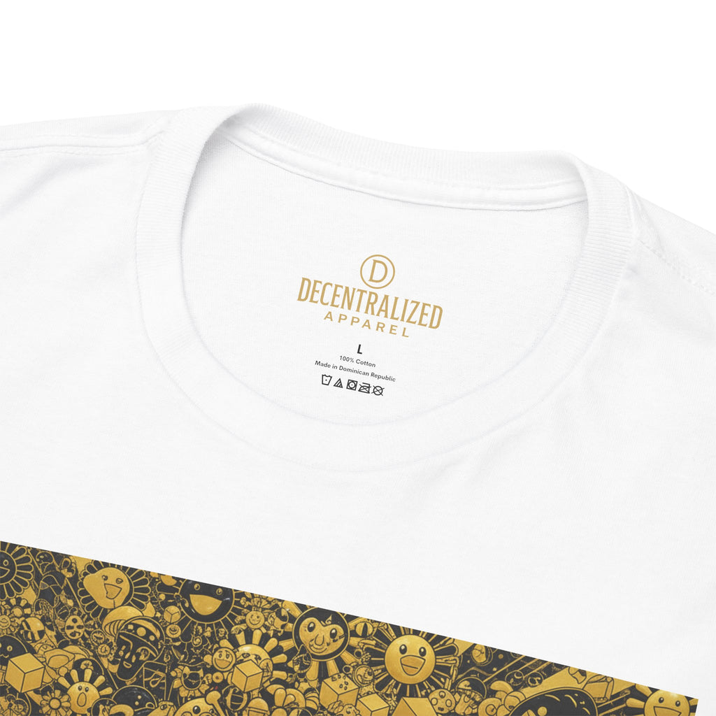 Sunflower Burst T‑Shirt — Golden Sunflower Pattern Tee