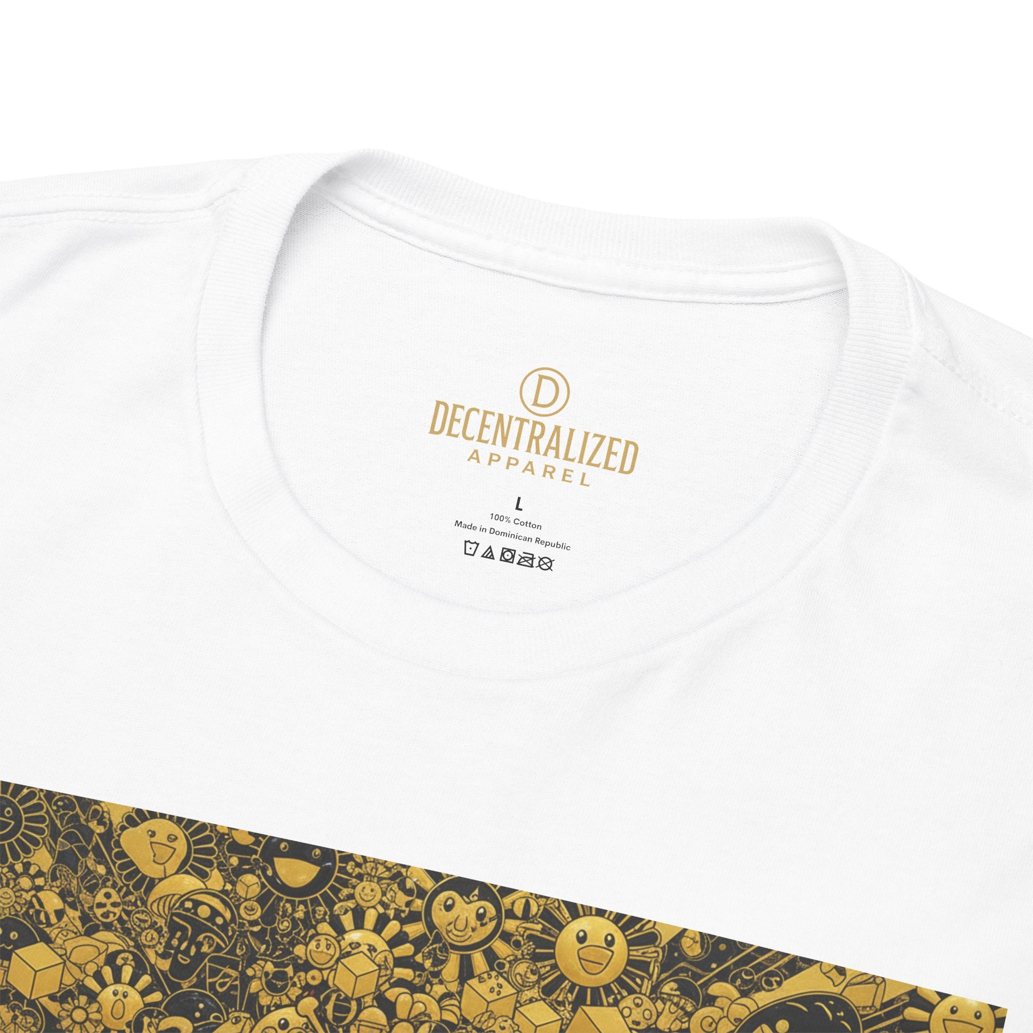Sunflower Burst T‑Shirt — Golden Sunflower Pattern Tee