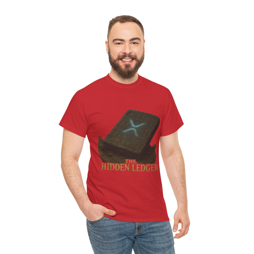 T-Shirt — "The Hidden Ledger" Crypto XRP Wallet Graphic Tee