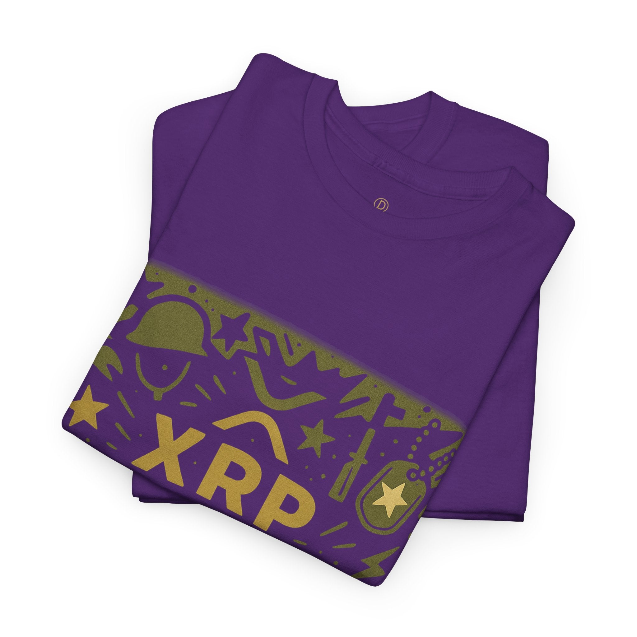 T-Shirt — XRP Hold The Line Crypto Graphic Tee