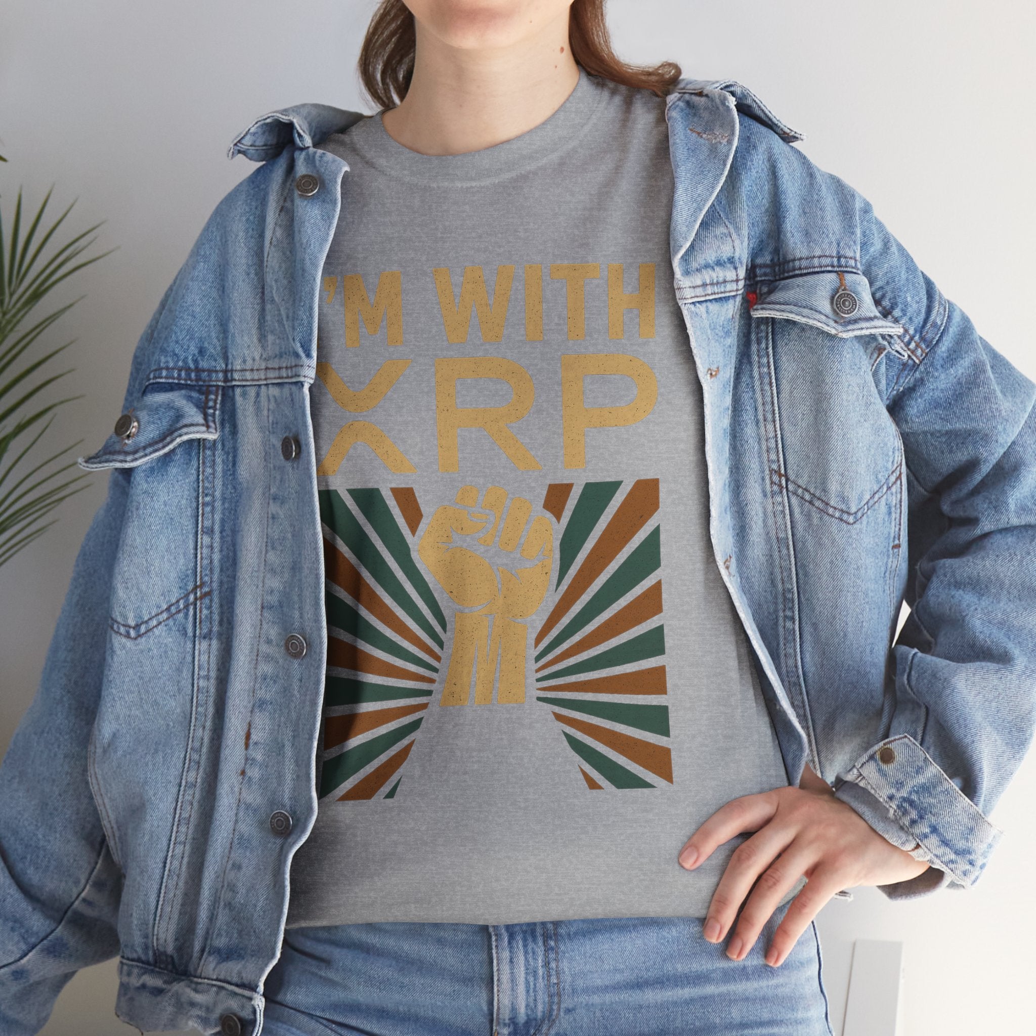 I'm With XRP Graphic Tee – Crypto Supporter Shirt