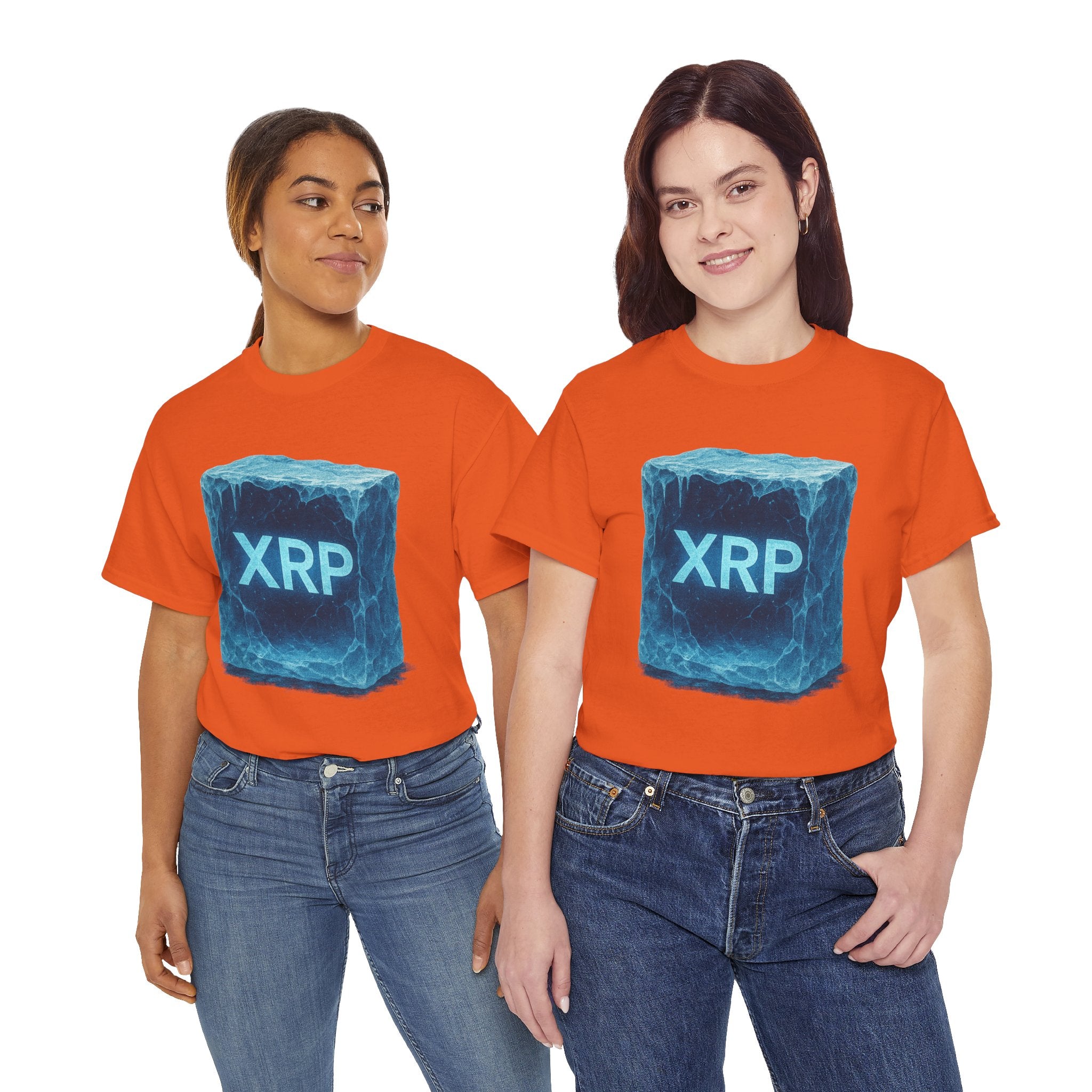 XRP Ice Block Tee — Crypto Ripple Logo T-Shirt
