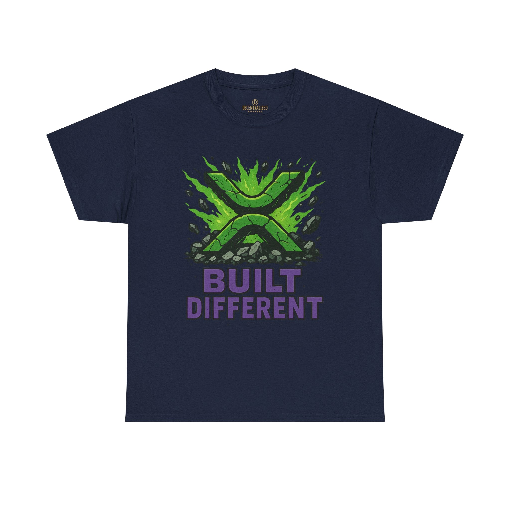 Built Different T-Shirt — Green Gamer Logo Tee