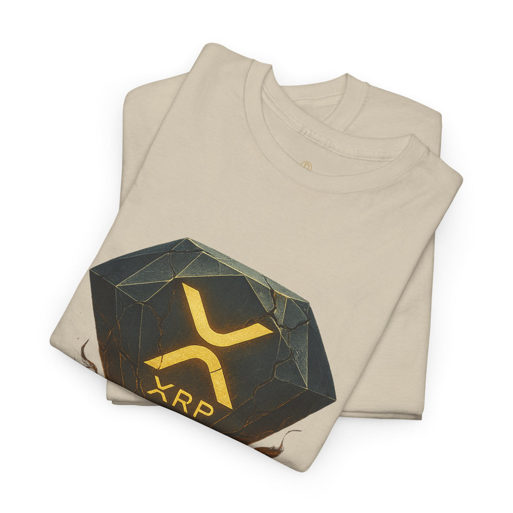 XRP Diamond Tee — "Pressure Built The Standard" Crypto Graphic T‑Shirt