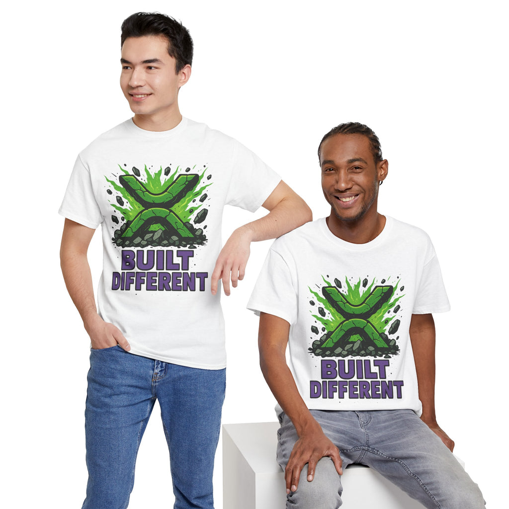 Built Different T-Shirt — Green Gamer Logo Tee