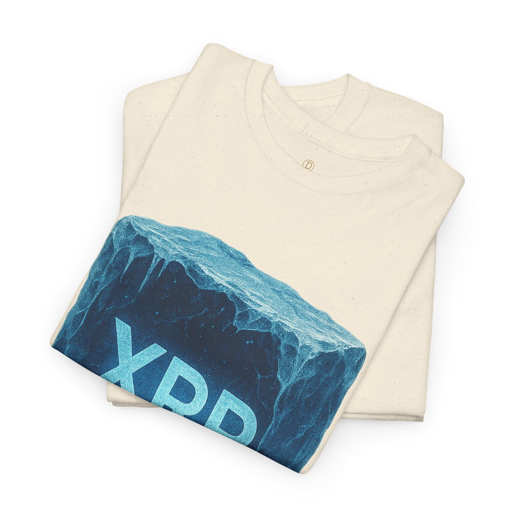 XRP Ice Block Tee — Crypto Ripple Logo T-Shirt