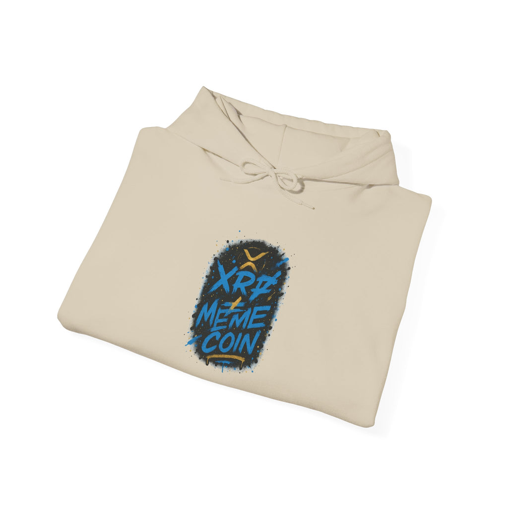 XRP Meme Coin Hoodie – Crypto Graffiti Logo Pullover