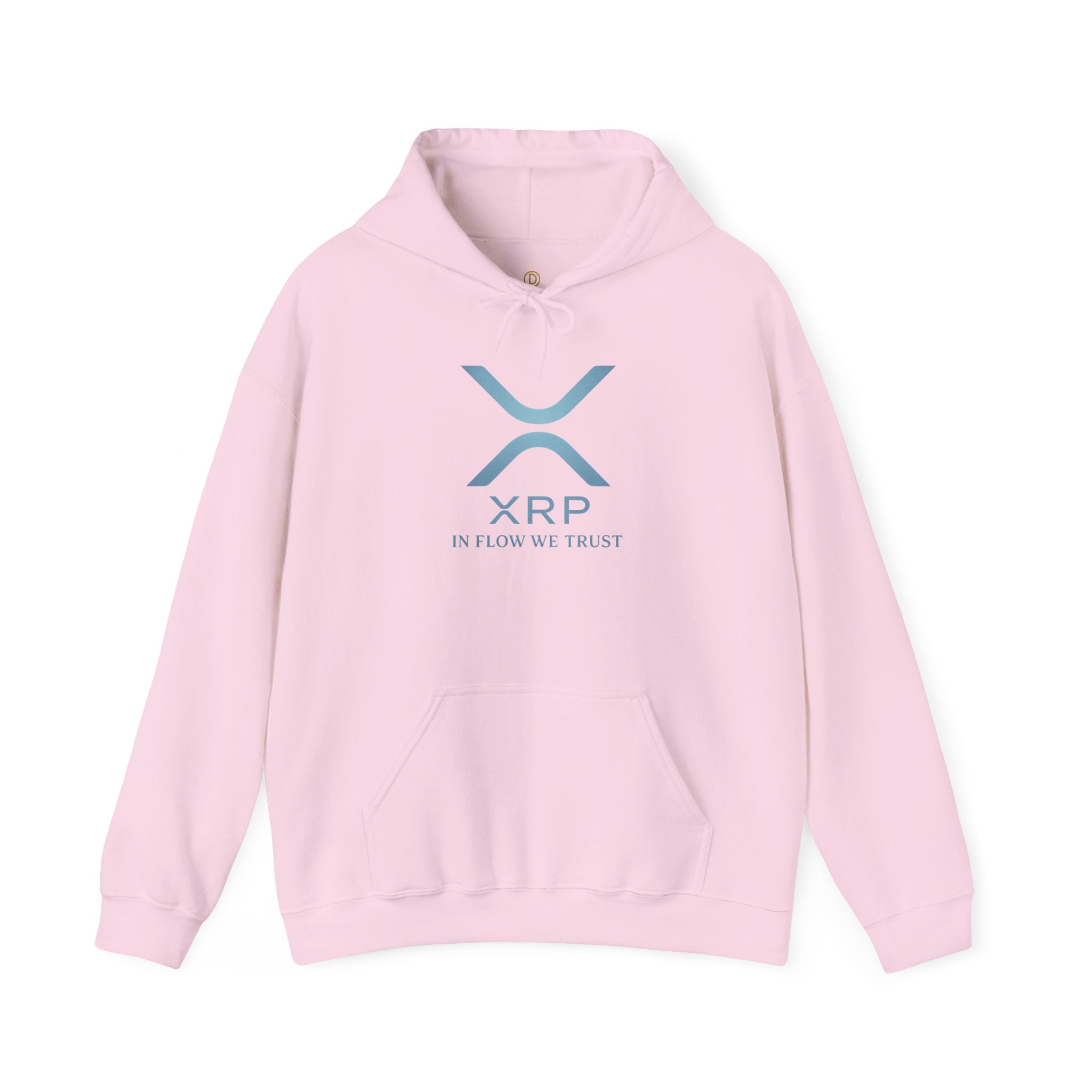 XRP Logo Hoodie – "In Flow We Trust" Crypto Sweatshirt