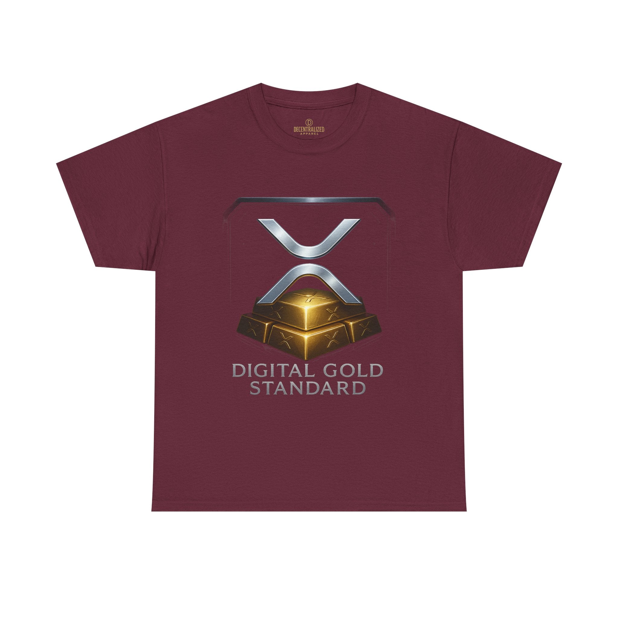 XRP 'Digital Gold Standard' Tee — Cryptocurrency Logo Shirt