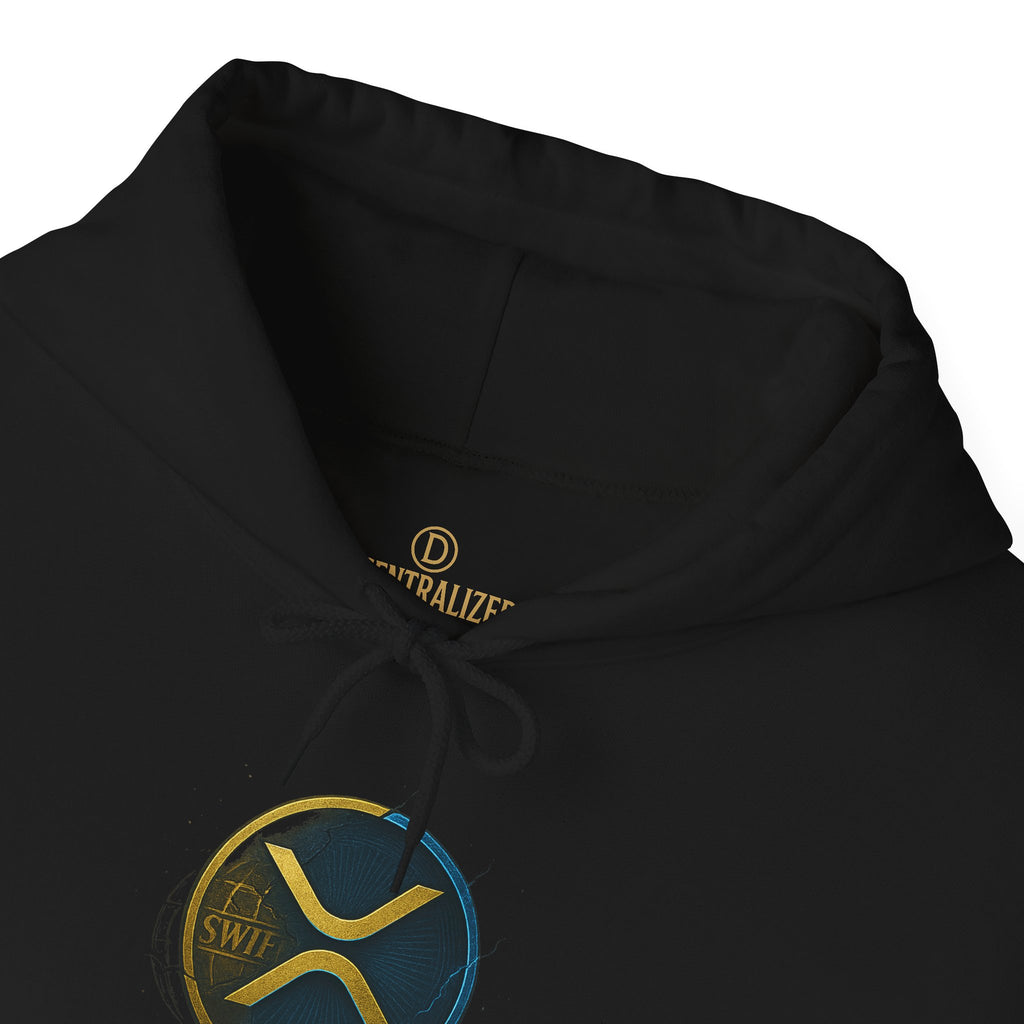 Crypto Logo Hoodie — "Replaces Swift" Ripples Design