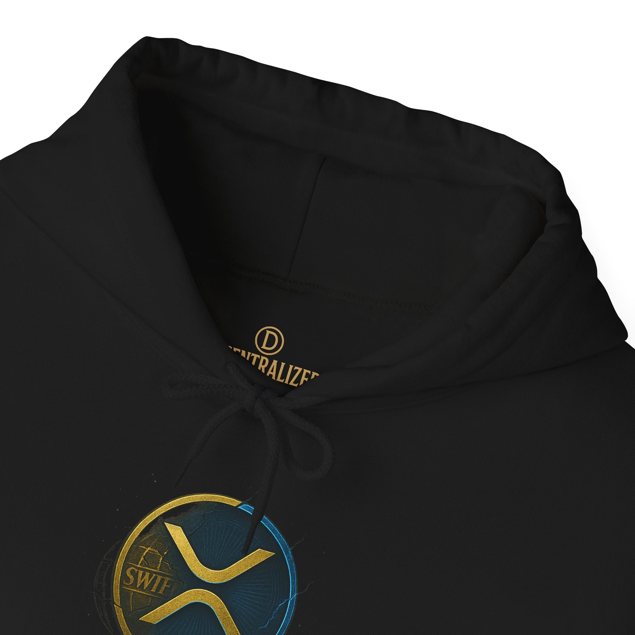 Crypto Logo Hoodie — "Replaces Swift" Ripples Design
