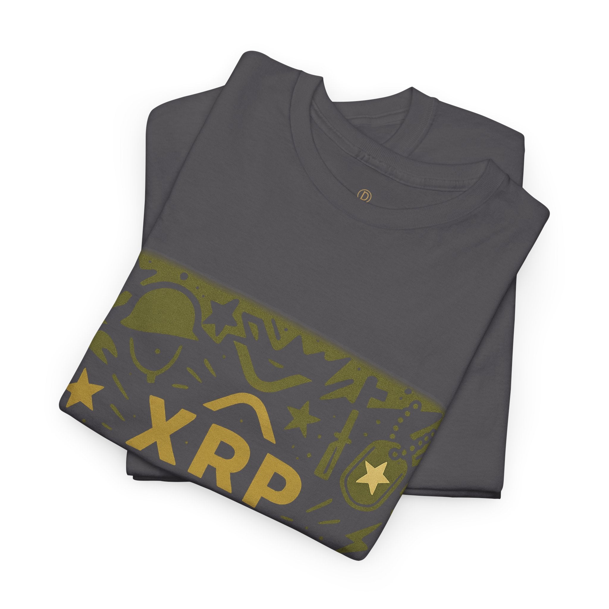 T-Shirt — XRP Hold The Line Crypto Graphic Tee