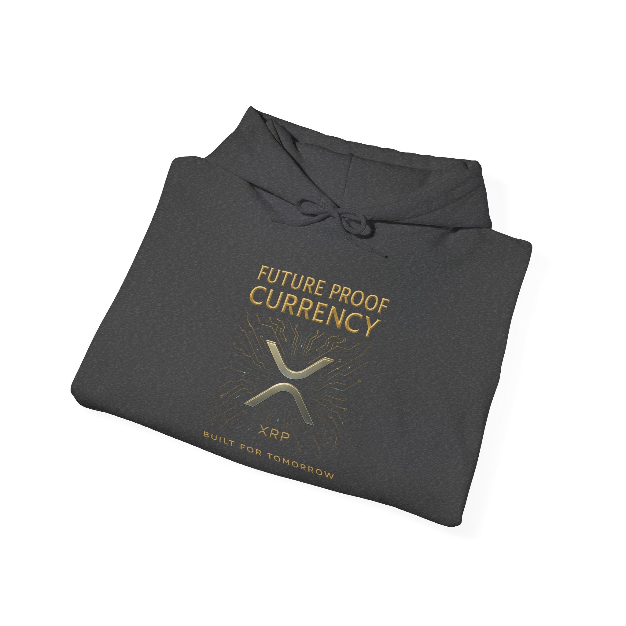 Future Proof Currency Hoodie – XRP Logo Crypto Sweatshirt