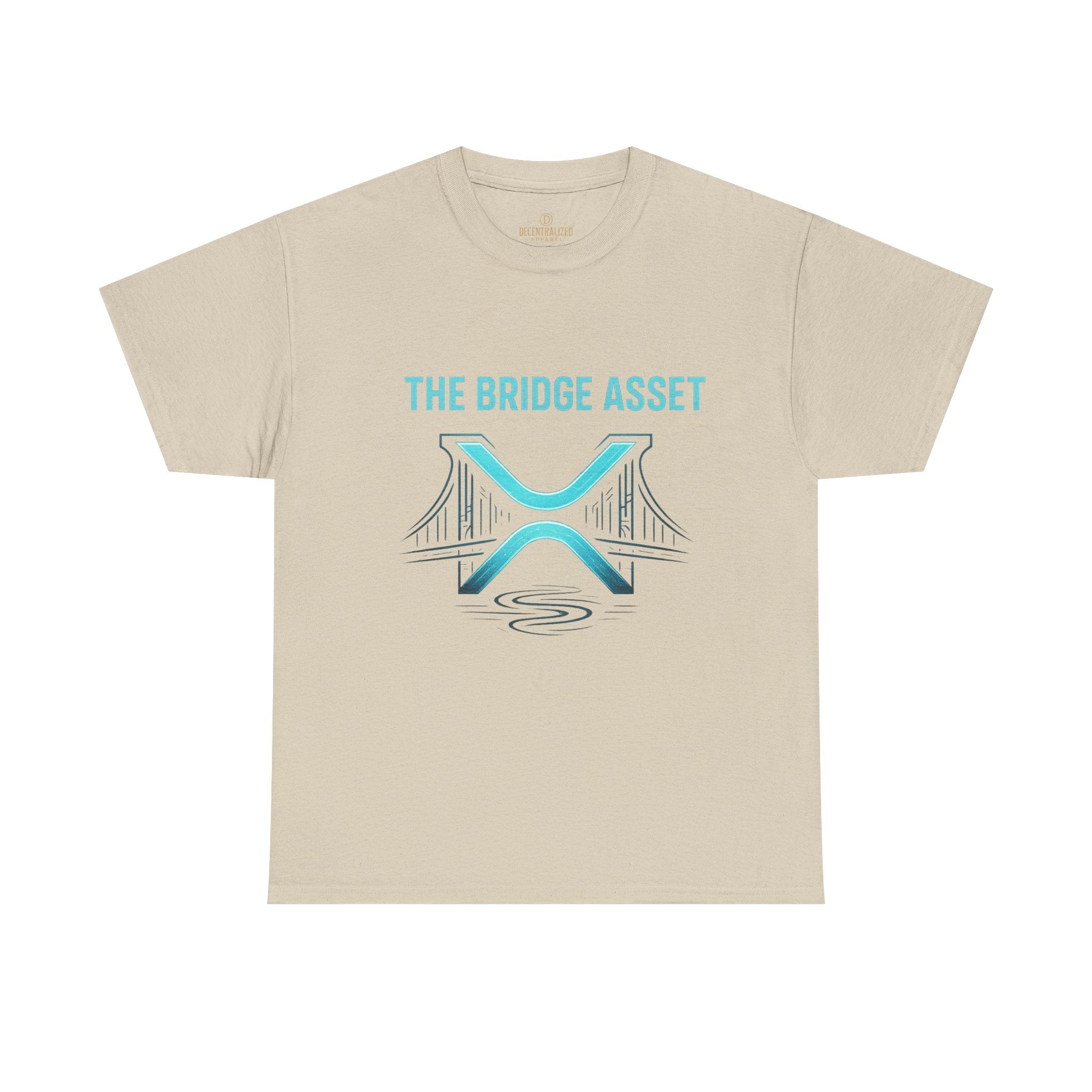 XRP 'The Bridge Asset' Graphic Tee — Crypto Ripple Logo Shirt