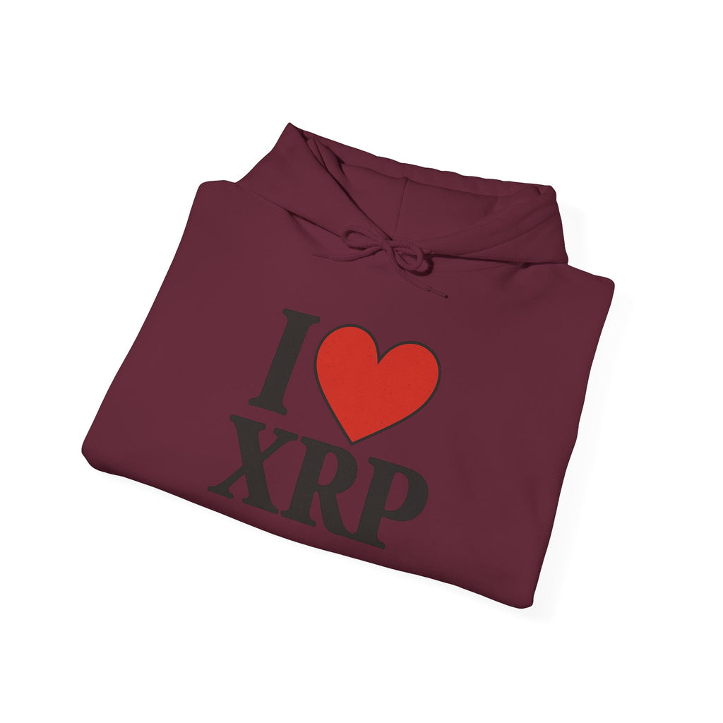 I  XRP Hoodie — Crypto Enthusiast Ripple Sweatshirt