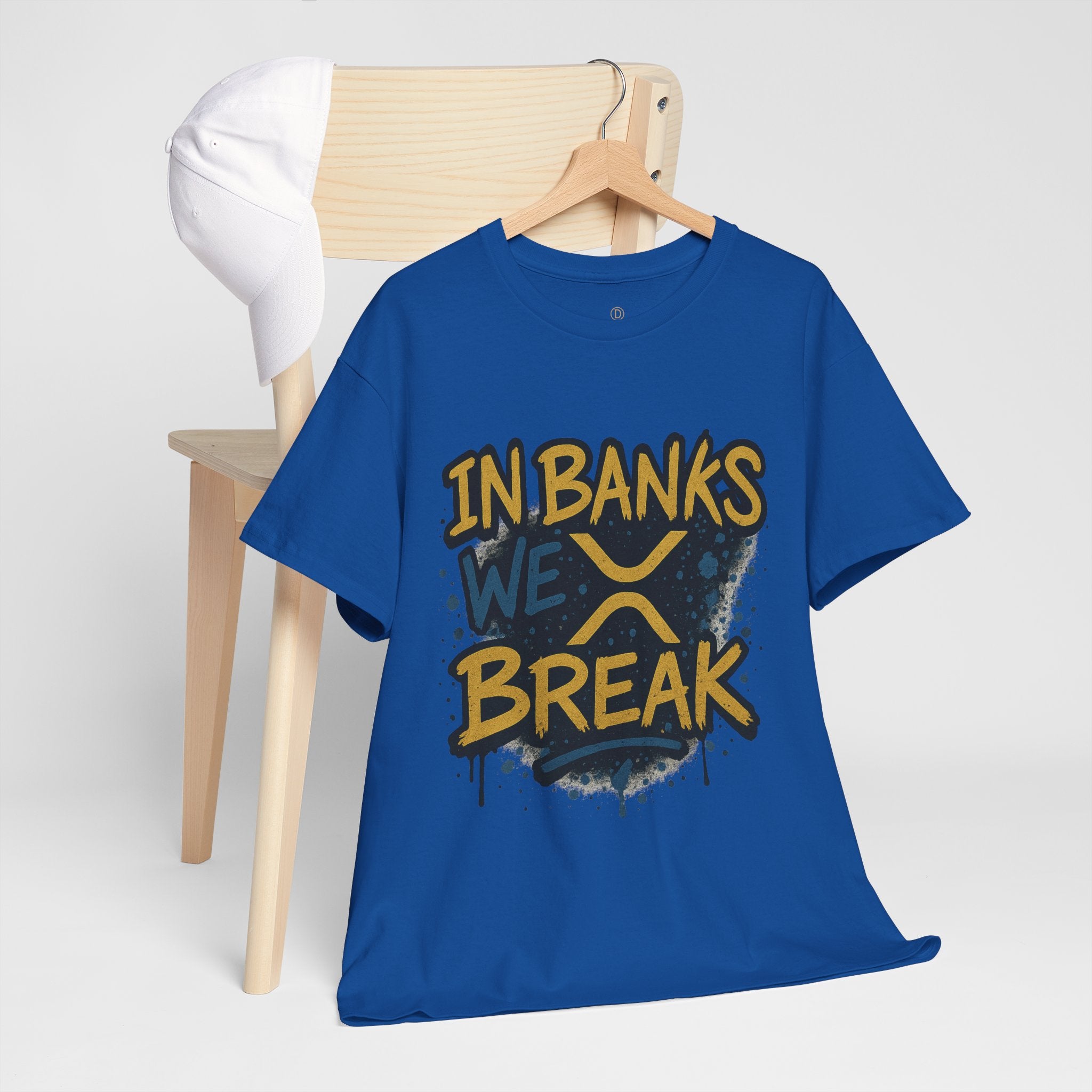 Ripple 'In Banks We Break' Graphic Tee — Crypto XRP Streetwear