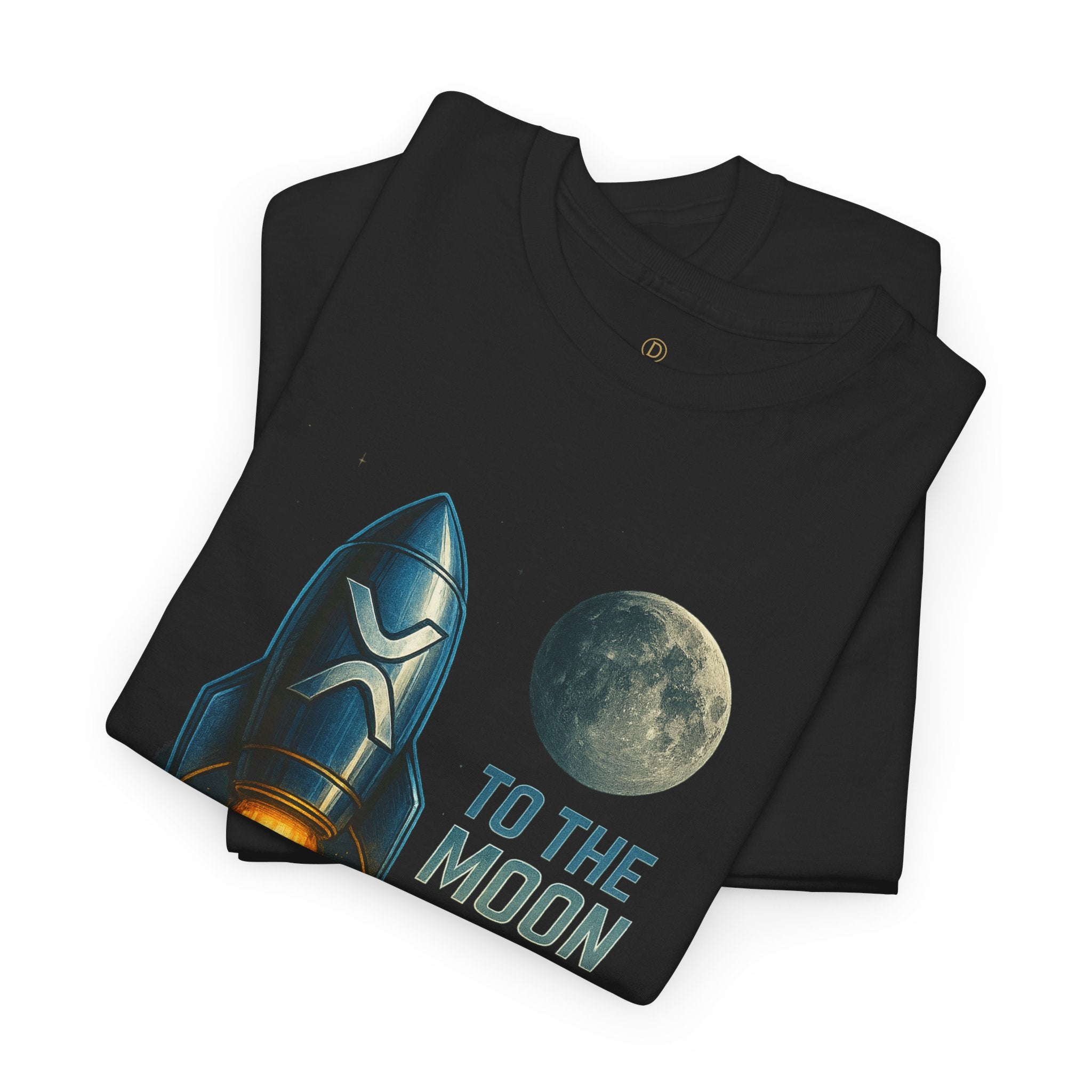 Rocket 'To the Moon' T-Shirt - Space Exploration Graphic Tee