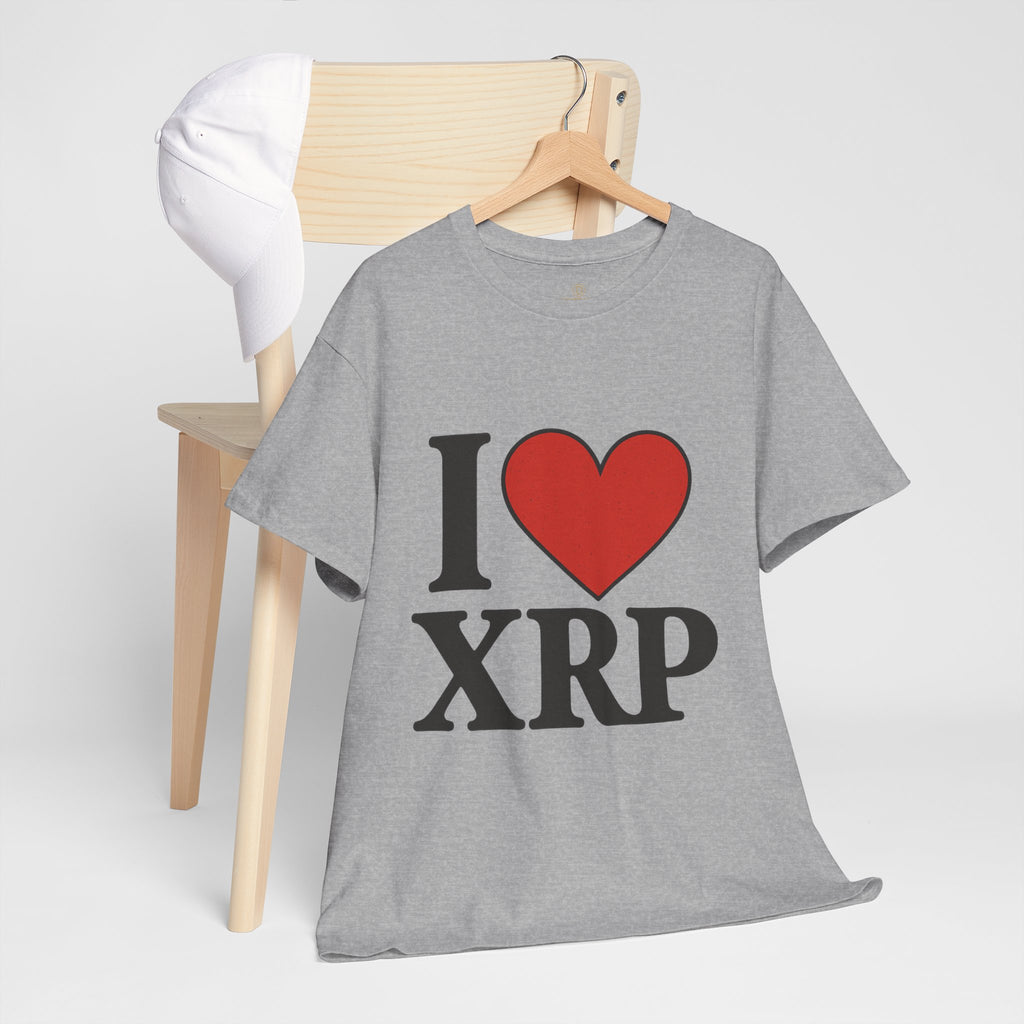 I  XRP T-Shirt — Crypto Enthusiast Ripple Tee