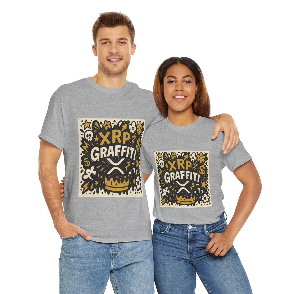 XRP Graffiti Tee — Crypto Street Art T-Shirt