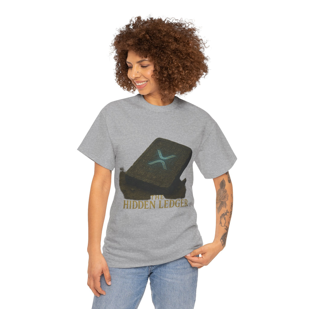 T-Shirt — "The Hidden Ledger" Crypto XRP Wallet Graphic Tee