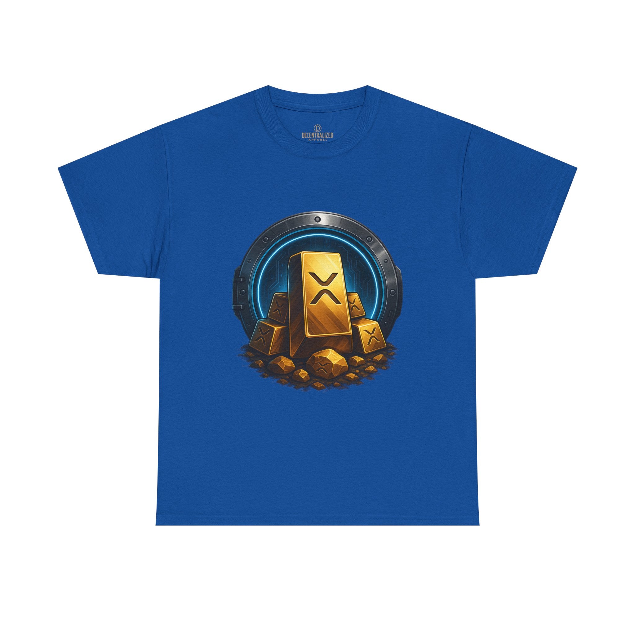 Crypto Gold Bars T-Shirt — Ripple (XRP) Stack Graphic Tee