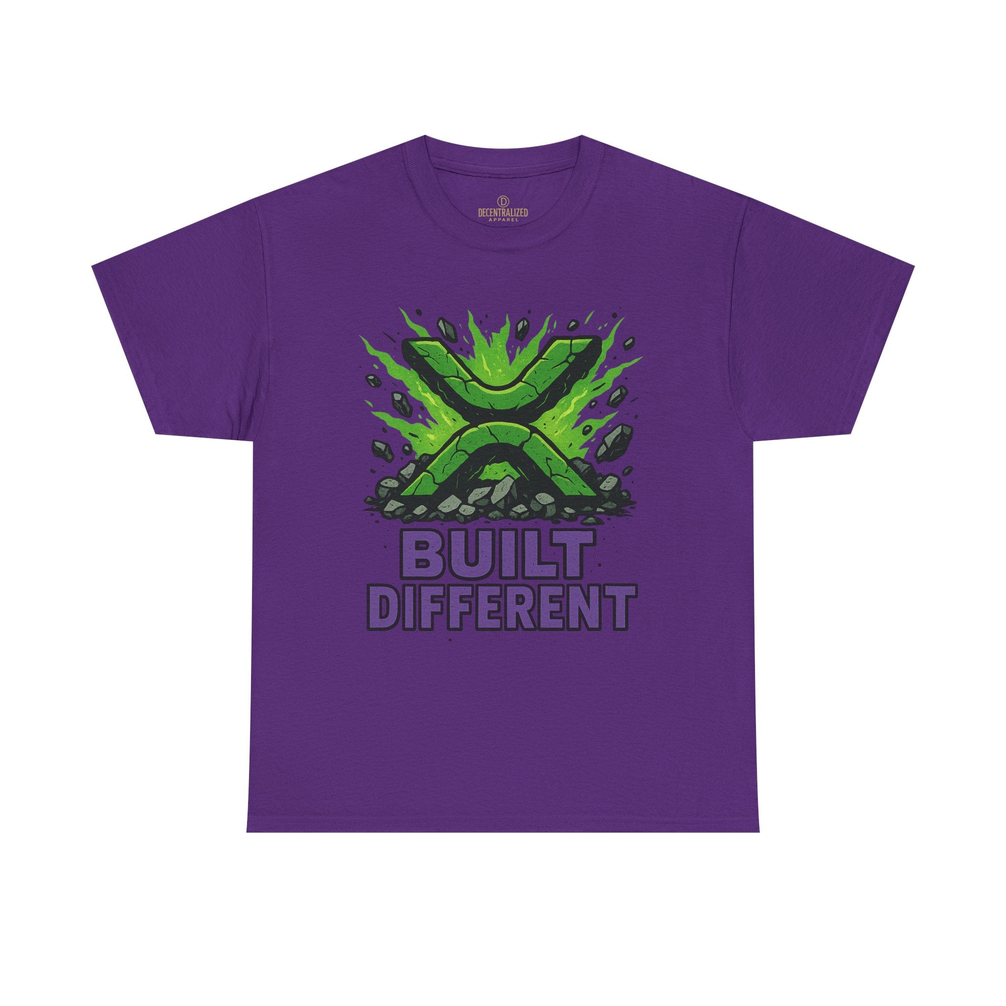 Built Different T-Shirt — Green Gamer Logo Tee
