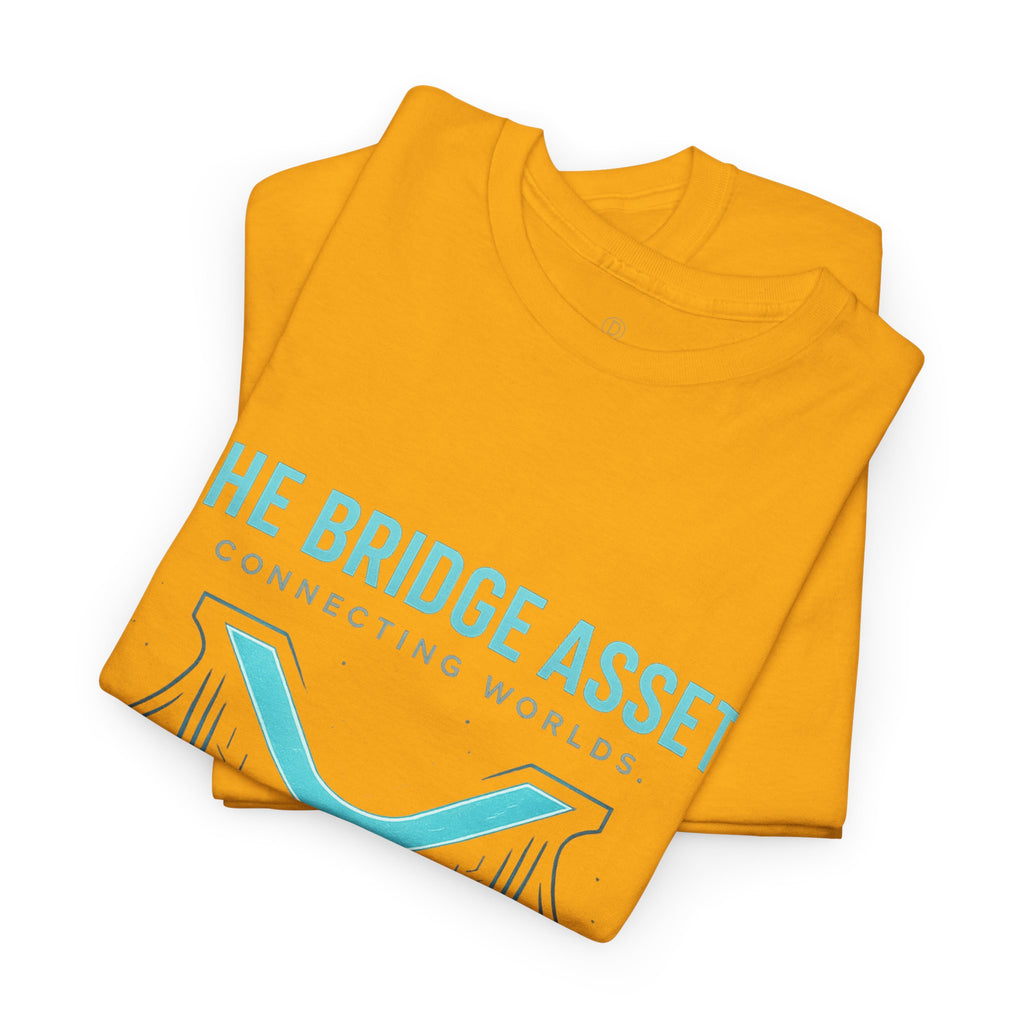 The Bridge Asset Tee – 'Connecting Worlds' Crypto Ripple X Logo T-Shirt