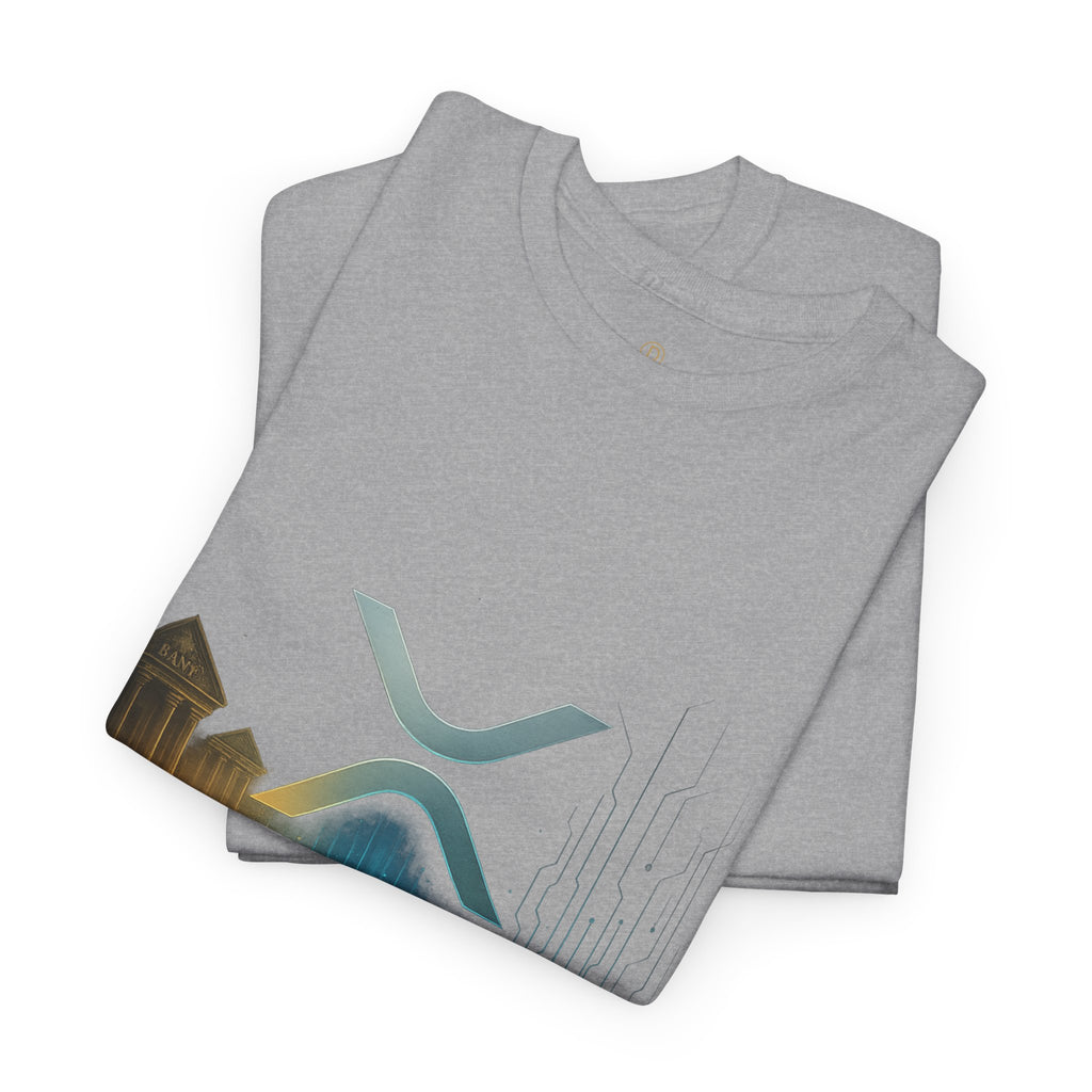 Ripple XRP Crypto Tee — 'The Bridge Asset' Logo T-Shirt