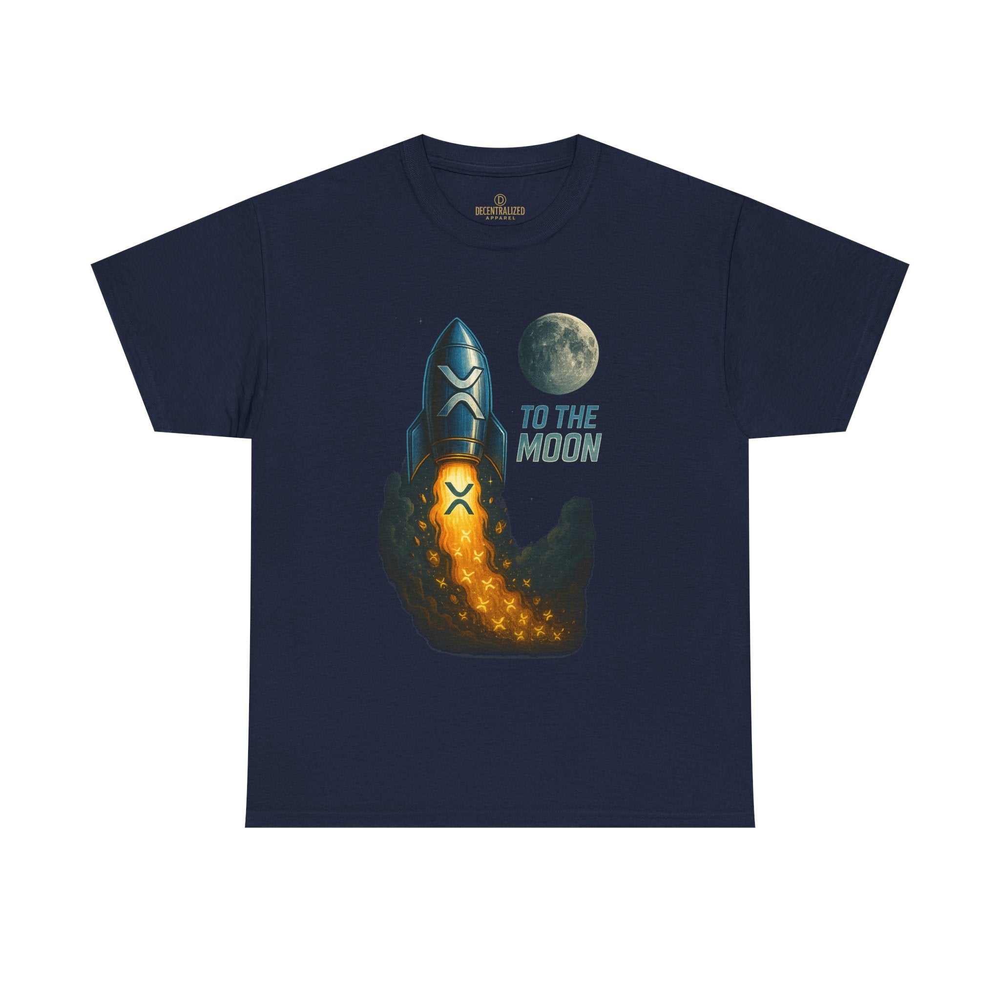 Rocket 'To the Moon' T-Shirt - Space Exploration Graphic Tee