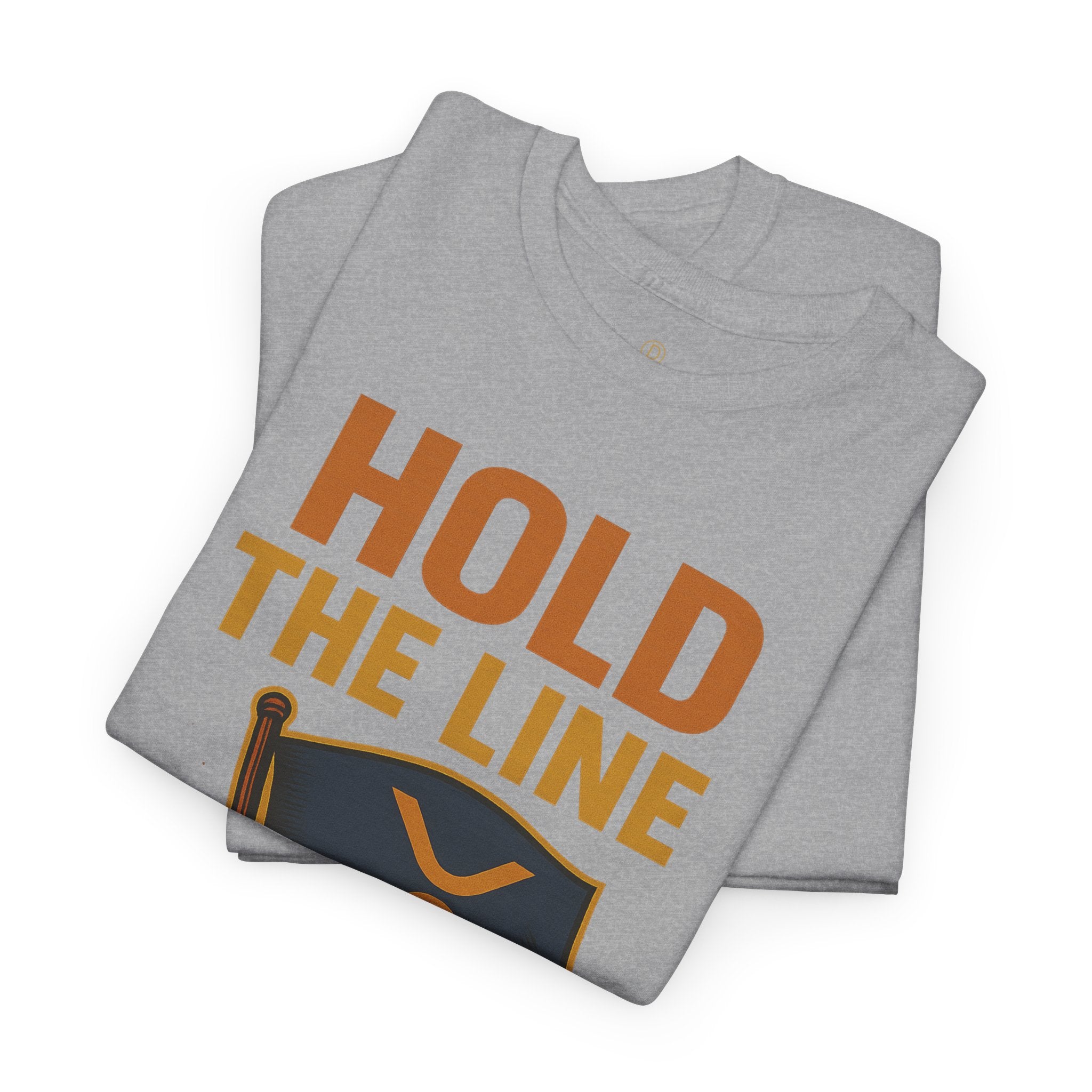 Hold The Line Tee — Bold Flag Graphic Cryptocurrency XRP Shirt