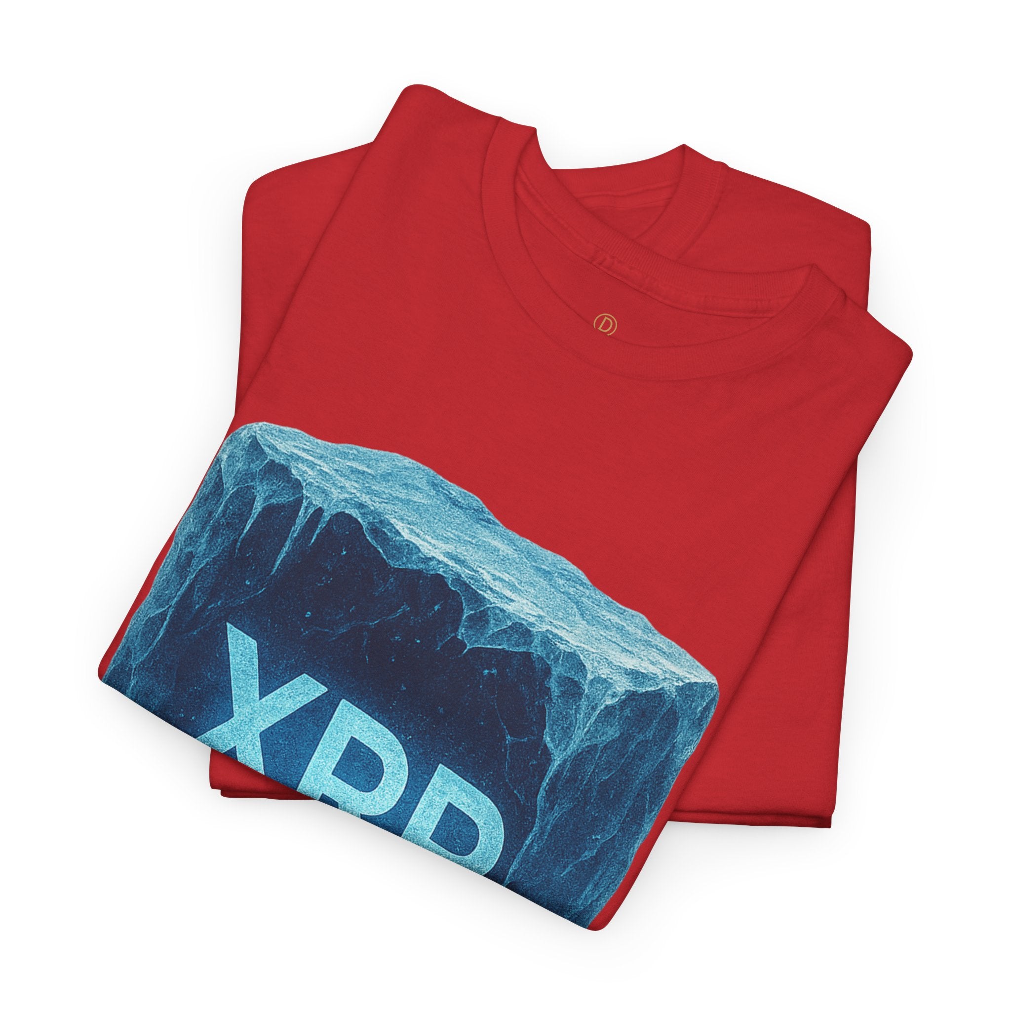 XRP Ice Block Tee — Crypto Ripple Logo T-Shirt