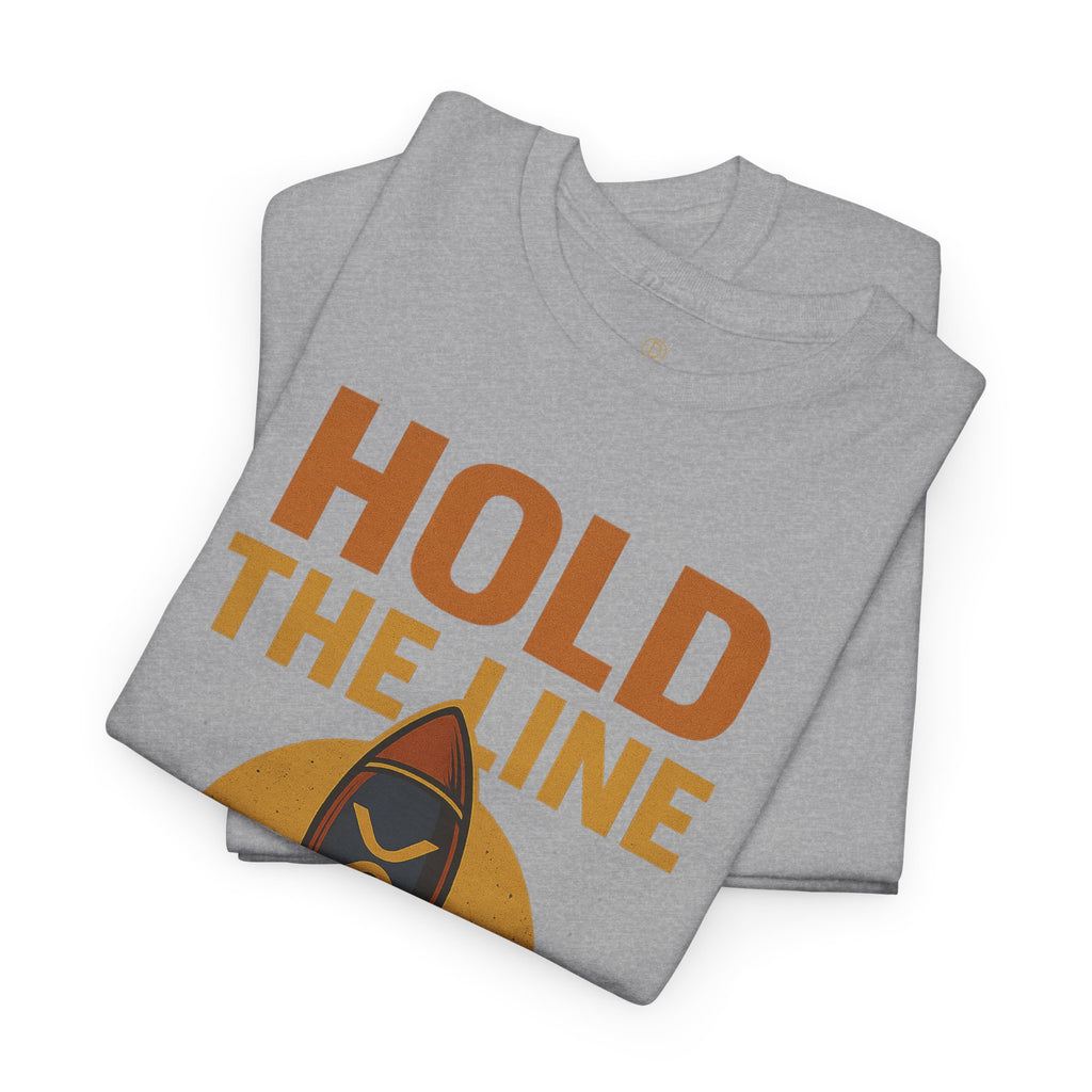 XRP Hold The Line Rocket Tee — Crypto Investor T‑Shirt