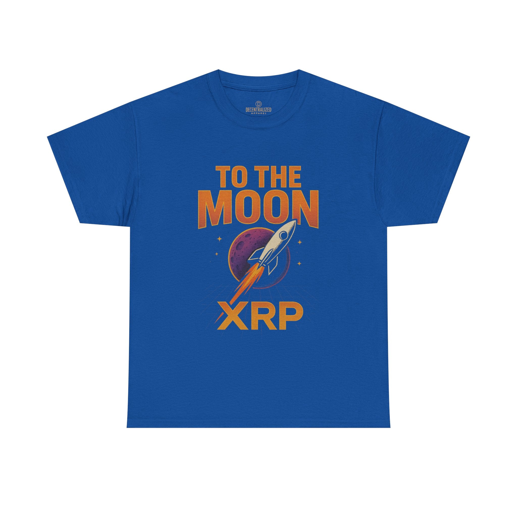 XRP To The Moon Tee — Cryptocurrency Investor Rocket Shirt