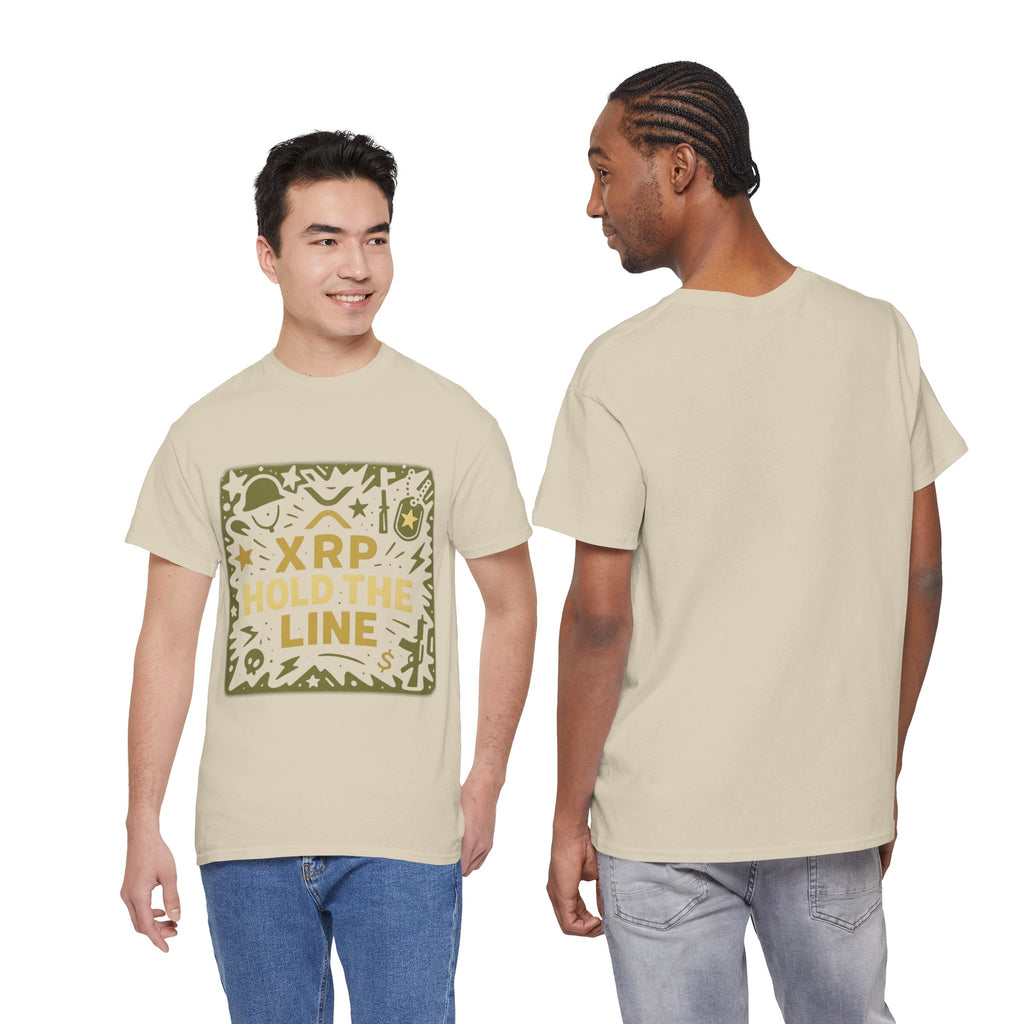 T-Shirt — XRP Hold The Line Crypto Graphic Tee