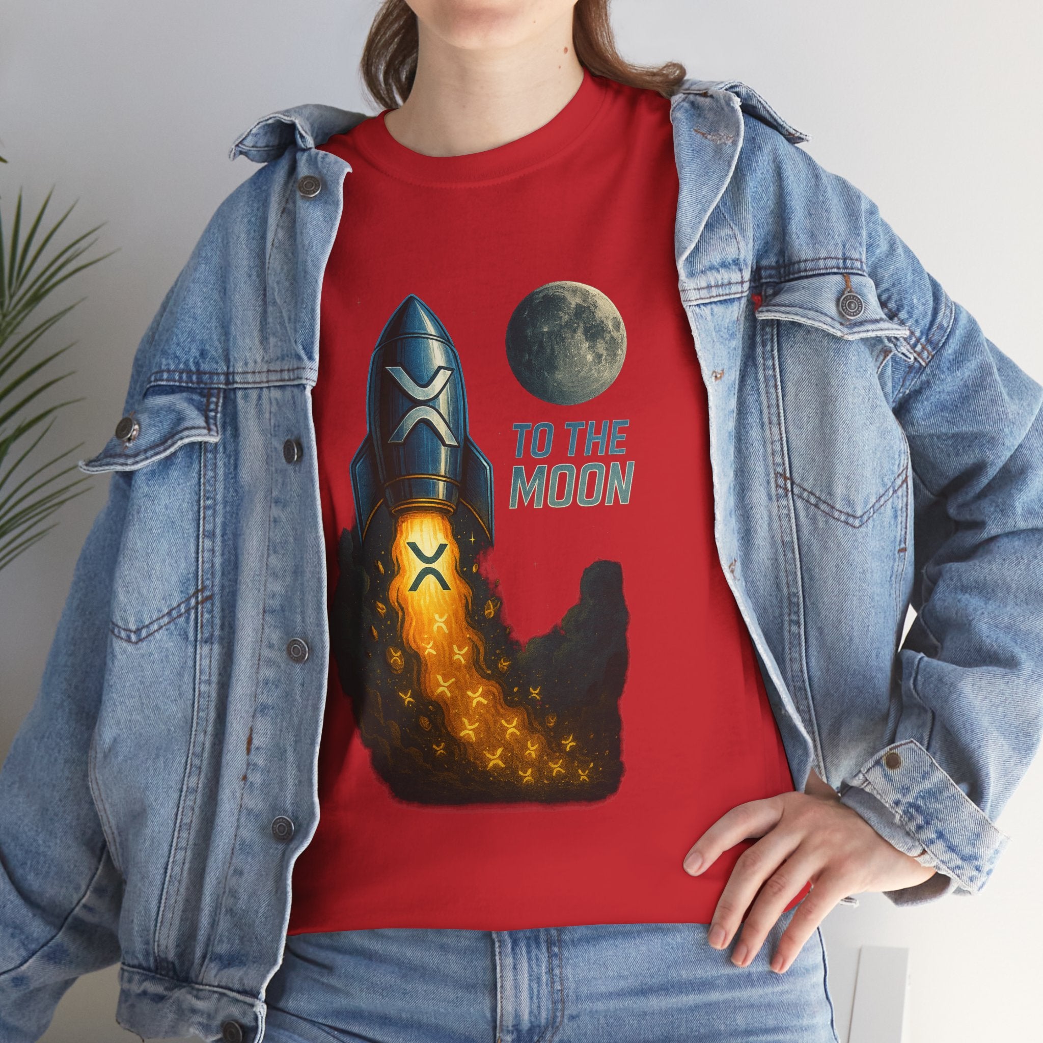 Rocket 'To the Moon' T-Shirt - Space Exploration Graphic Tee