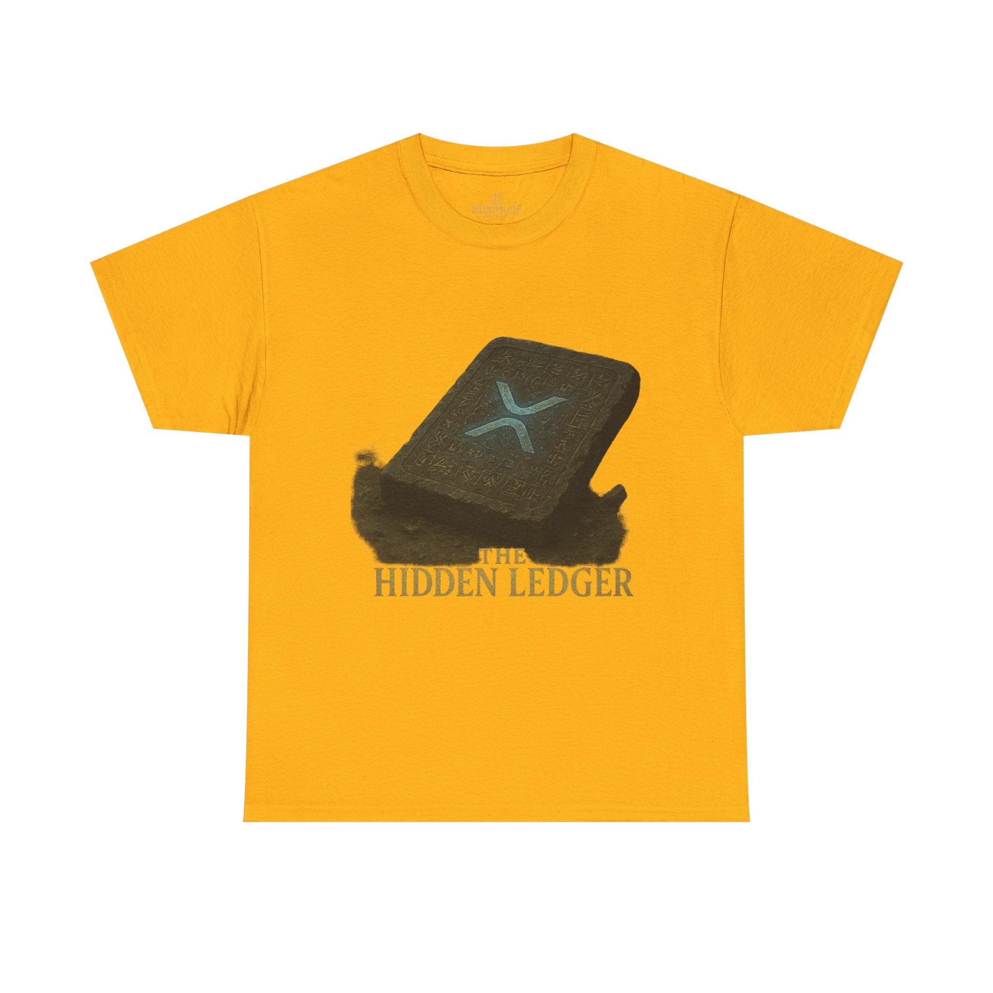 T-Shirt — "The Hidden Ledger" Crypto XRP Wallet Graphic Tee