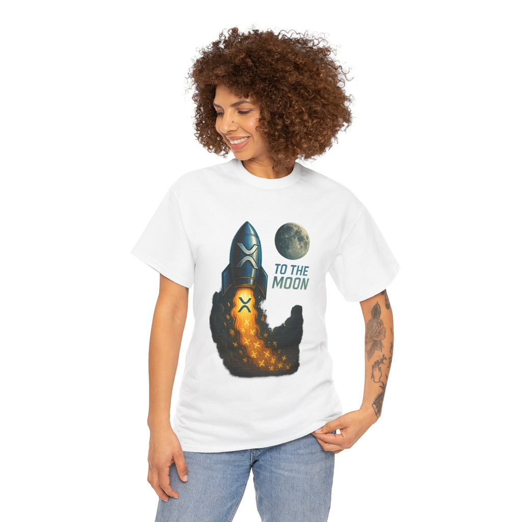 Rocket 'To the Moon' T-Shirt - Space Exploration Graphic Tee