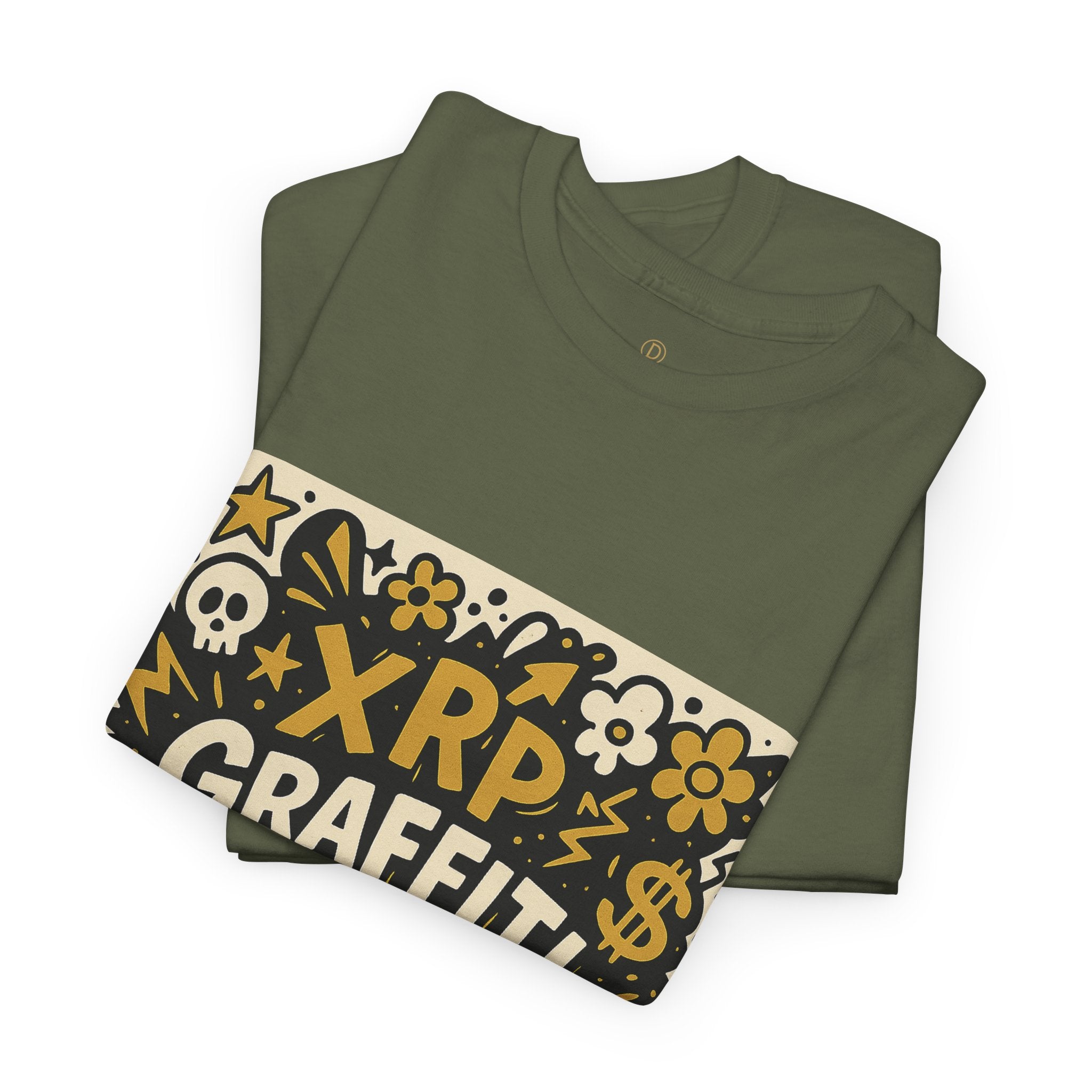 XRP Graffiti Tee — Crypto Street Art T-Shirt