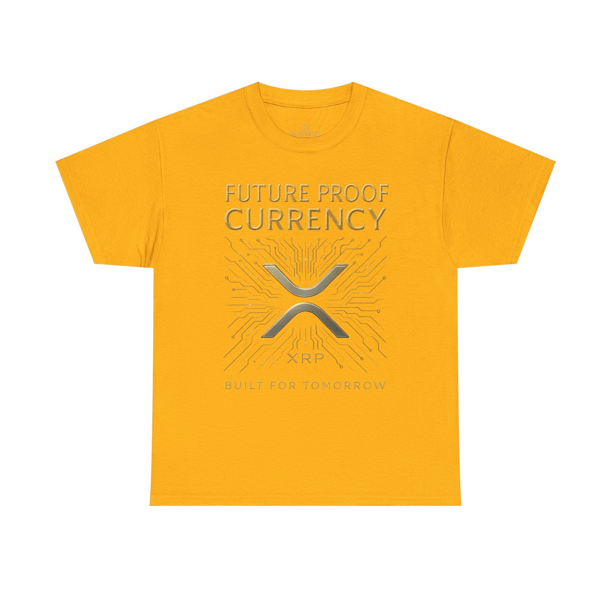 XRP 'Future Proof Currency' T-Shirt – Crypto Investor Tee