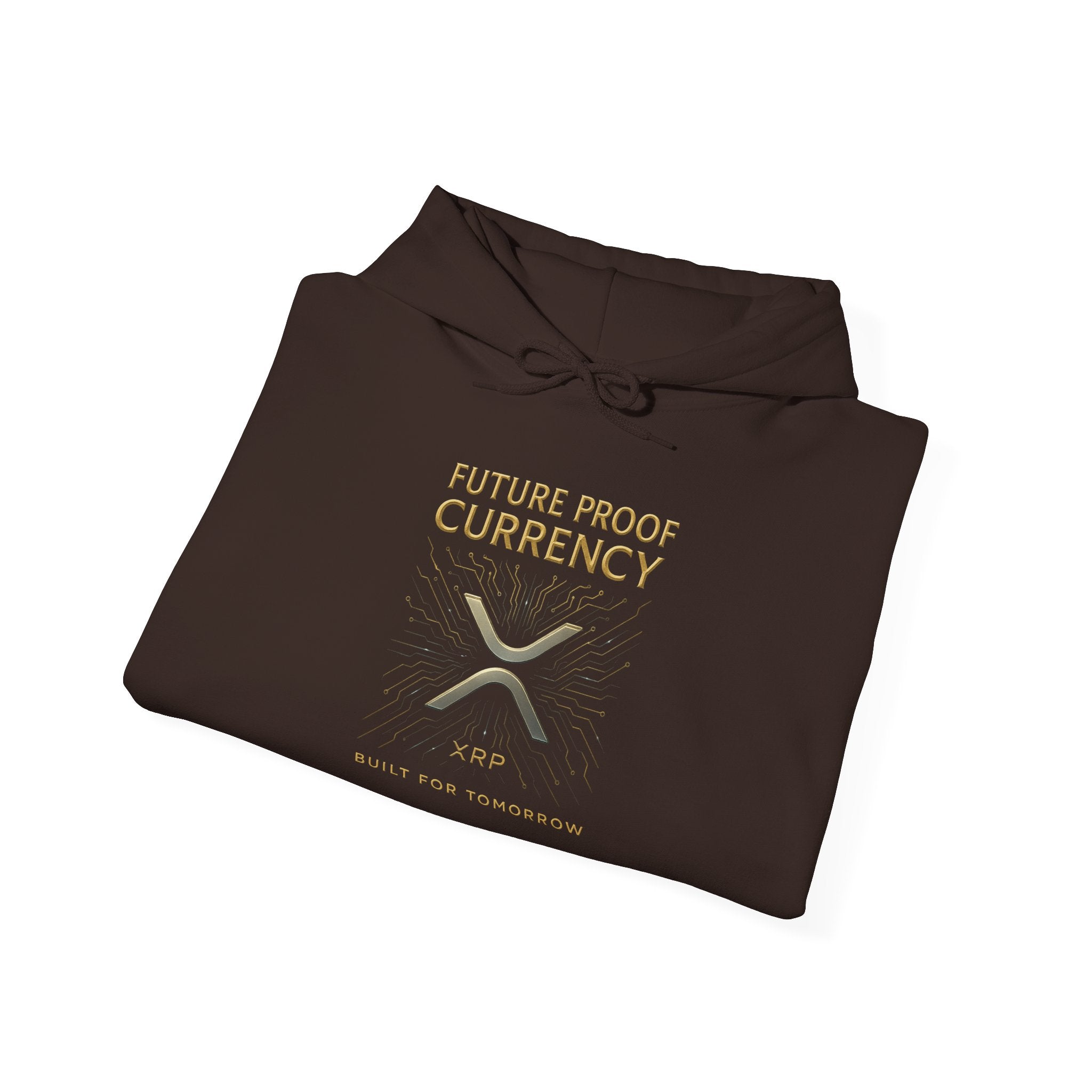 Future Proof Currency Hoodie – XRP Logo Crypto Sweatshirt