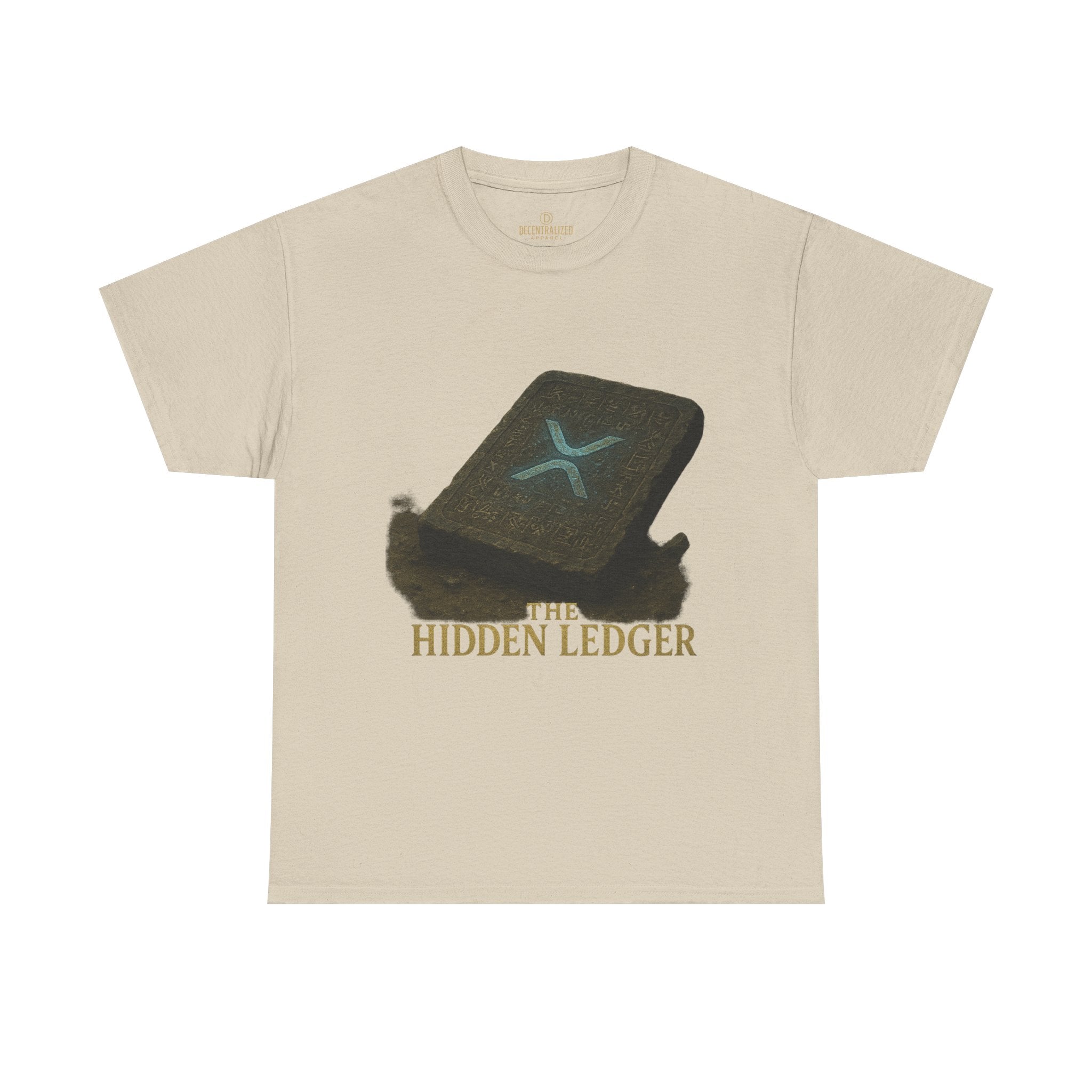 T-Shirt — "The Hidden Ledger" Crypto XRP Wallet Graphic Tee