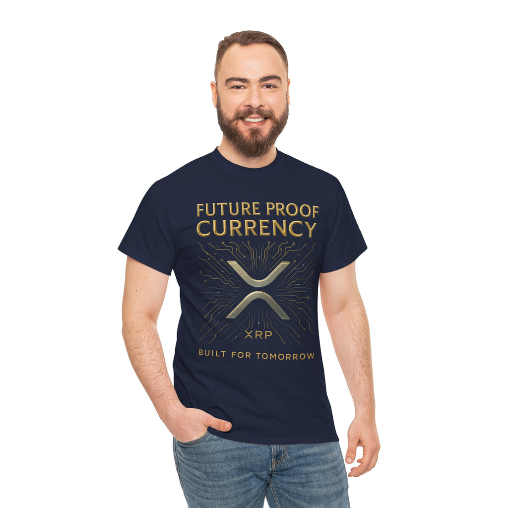 XRP 'Future Proof Currency' T-Shirt – Crypto Investor Tee
