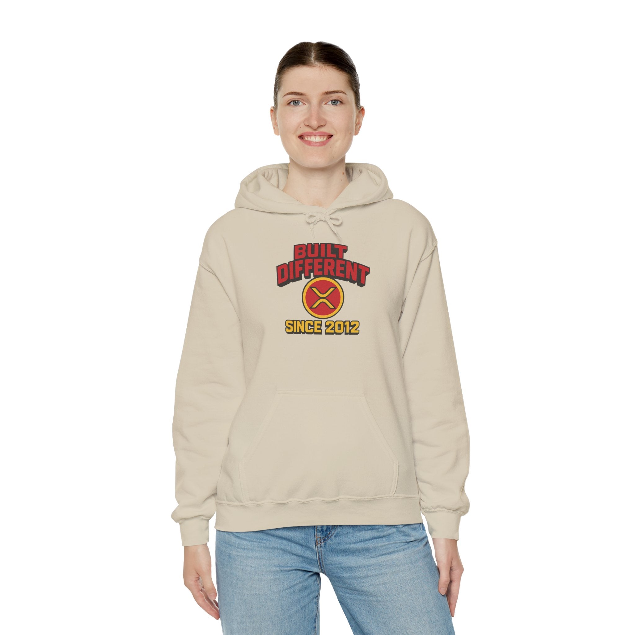 Built Different Hoodie - "Since 2012" Retro Logo Pullover