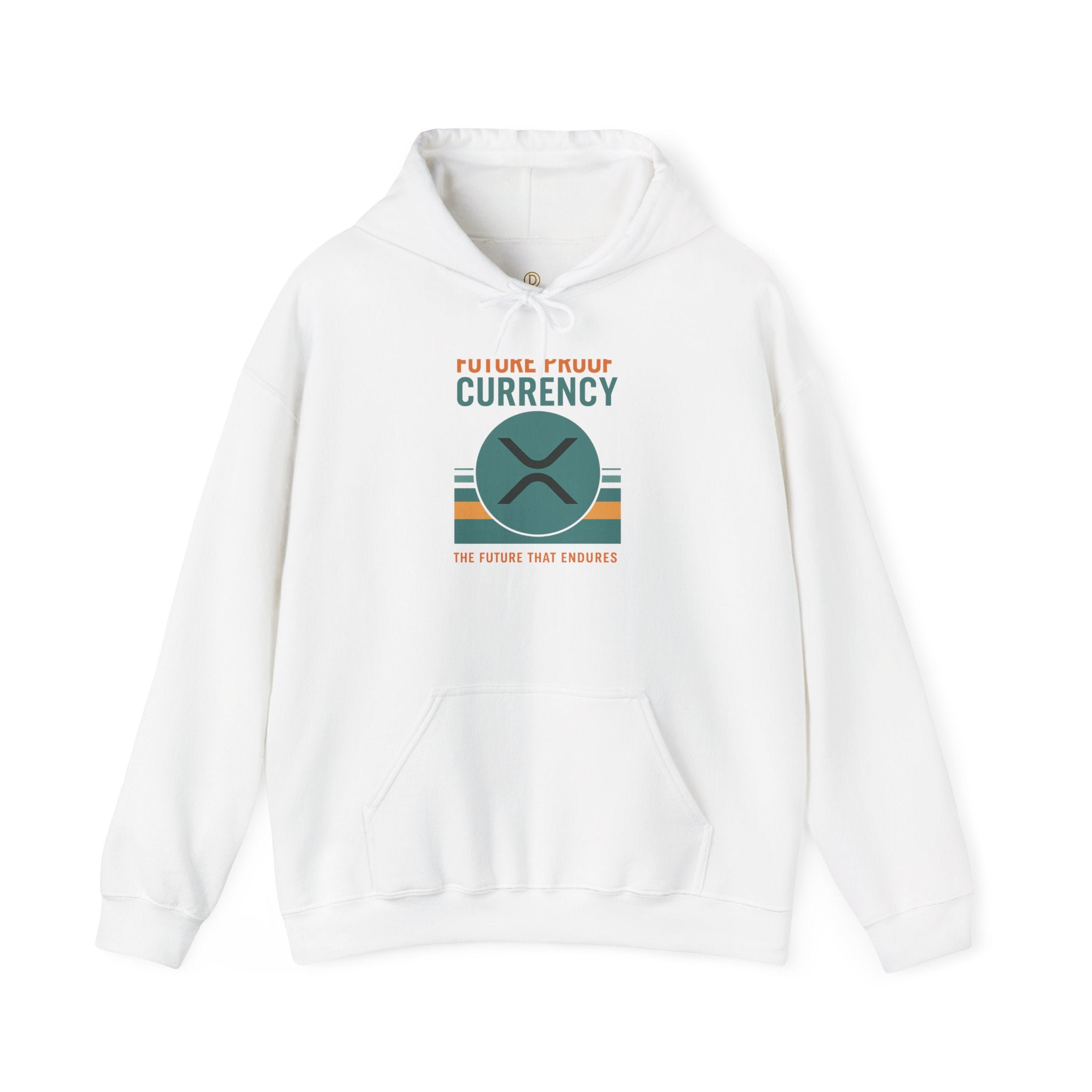 Ripple Crypto Hoodie – “Future Proof Currency” Retro Logo Sweatshirt