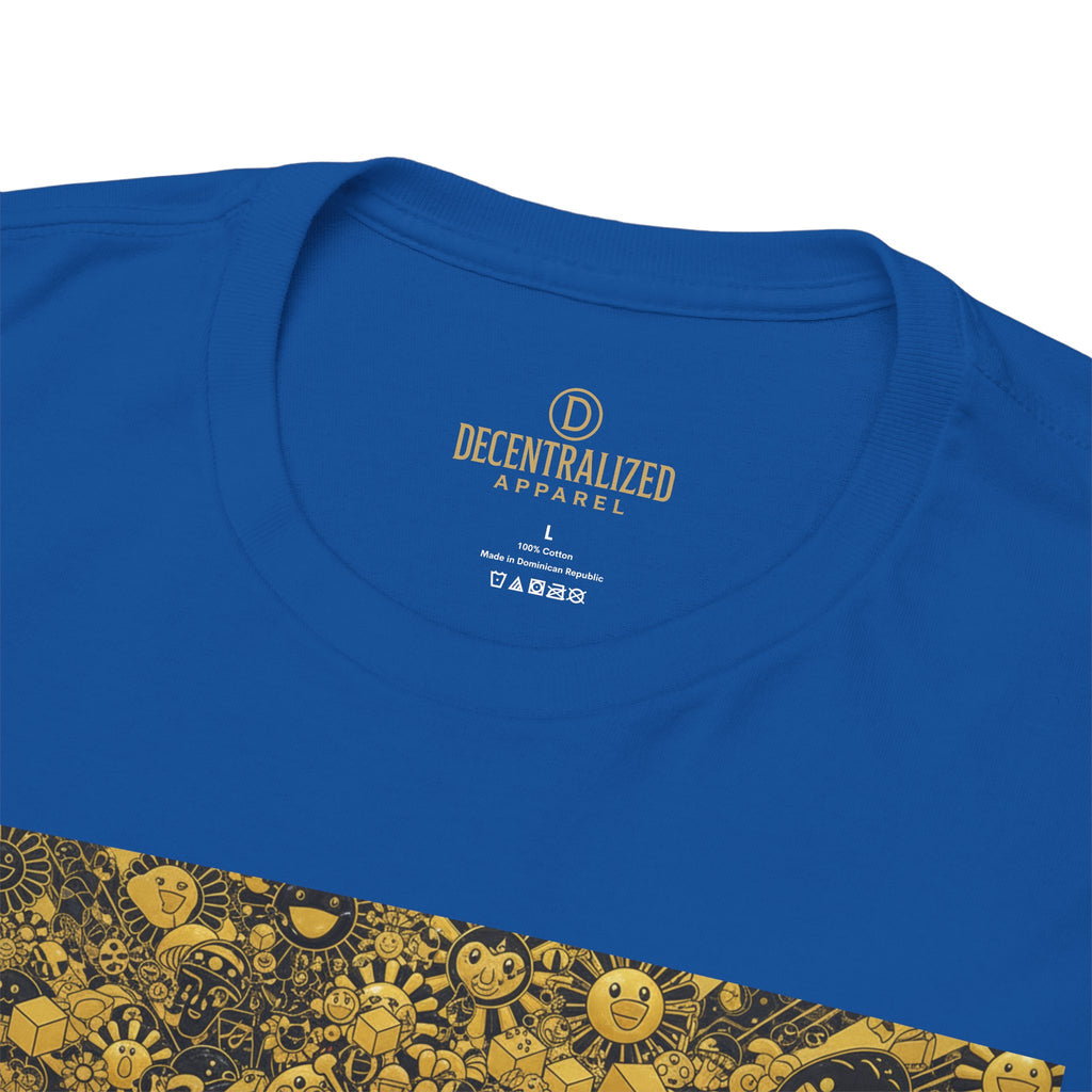 Sunflower Burst T‑Shirt — Golden Sunflower Pattern Tee