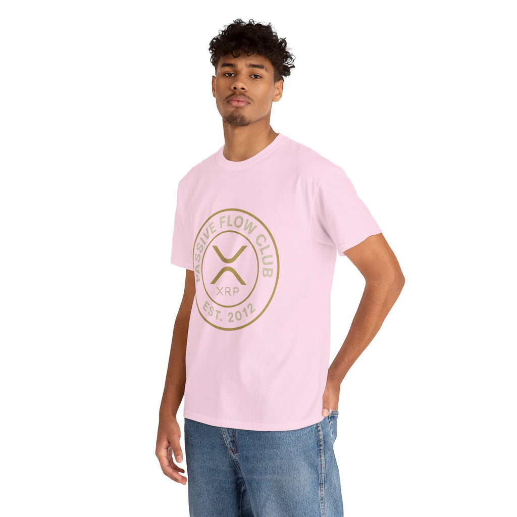 XRP Passive Flow Club T‑Shirt — Crypto Logo Tee (Est. 2012)
