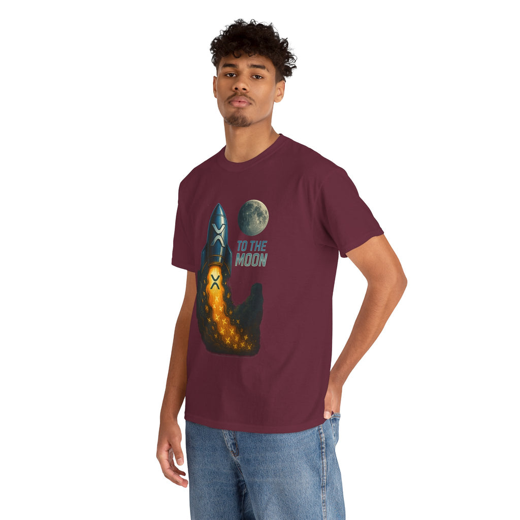 Rocket 'To the Moon' T-Shirt - Space Exploration Graphic Tee