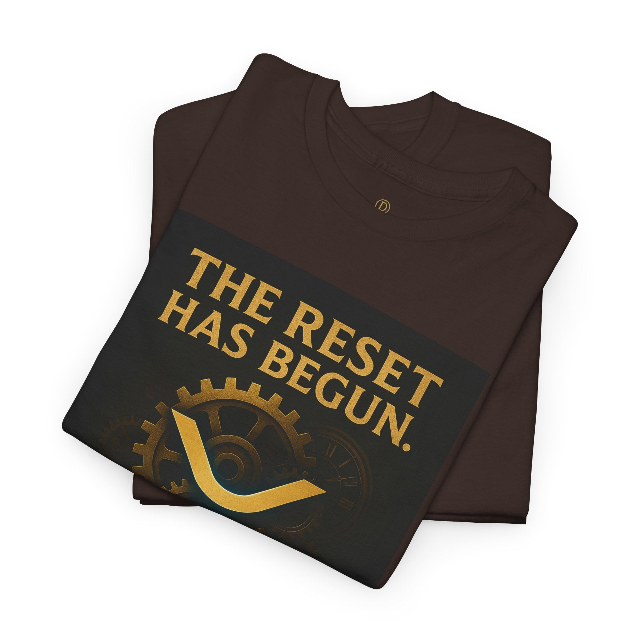 XRP Crypto Tee — "The Reset Has Begun" Bitcoin Alternative Shirt