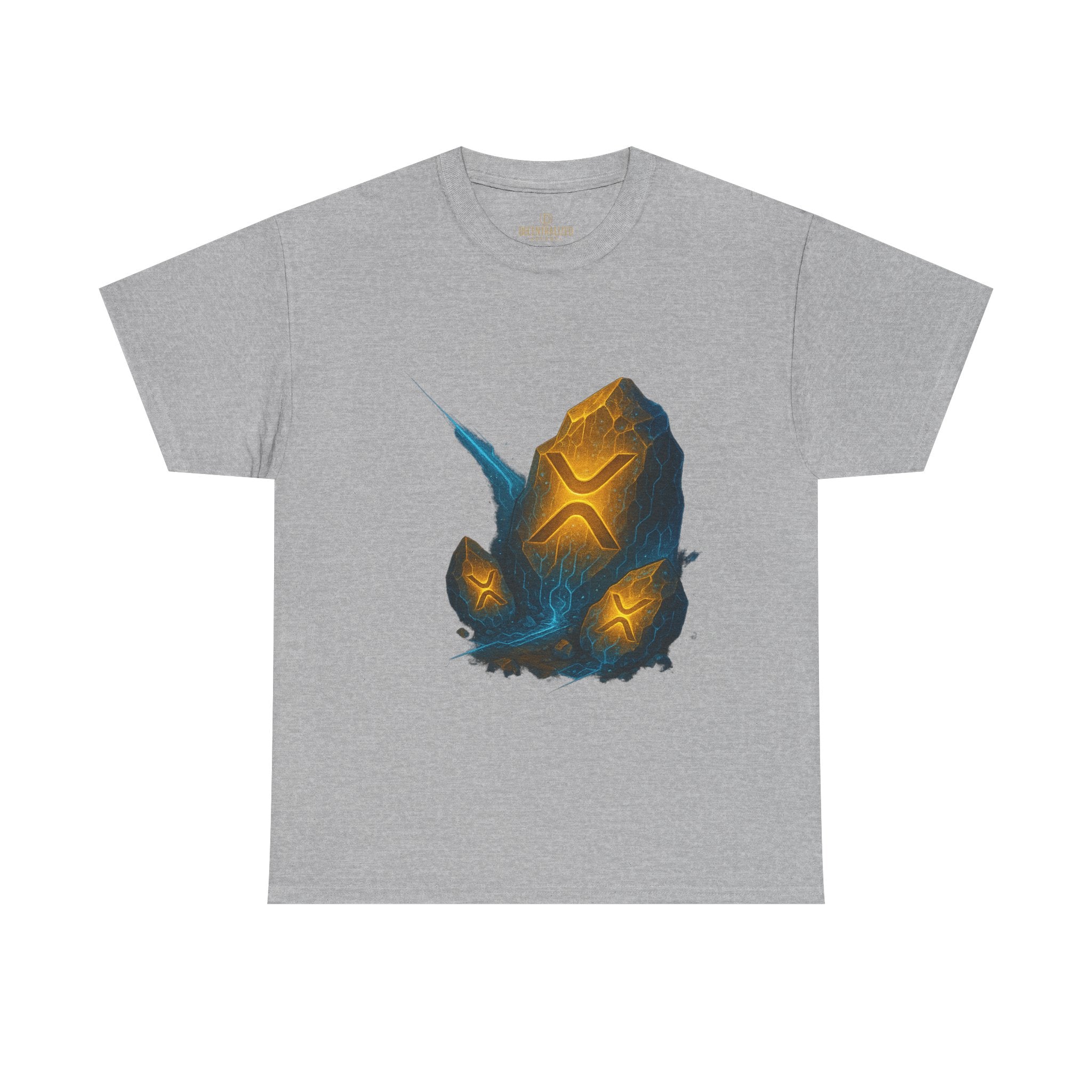 Rune Stone Graphic Tee — Glowing Mystic Rock T-Shirt