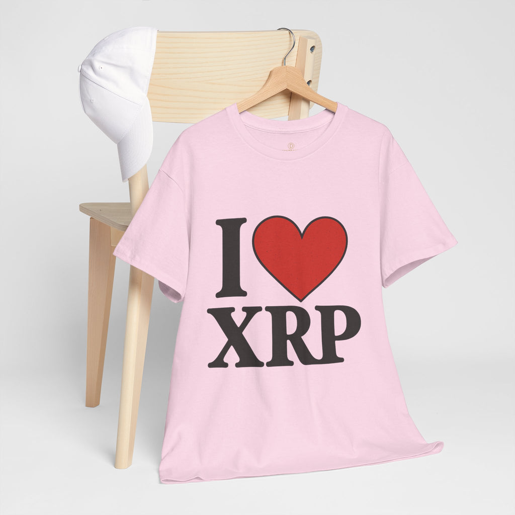 I  XRP T-Shirt — Crypto Enthusiast Ripple Tee
